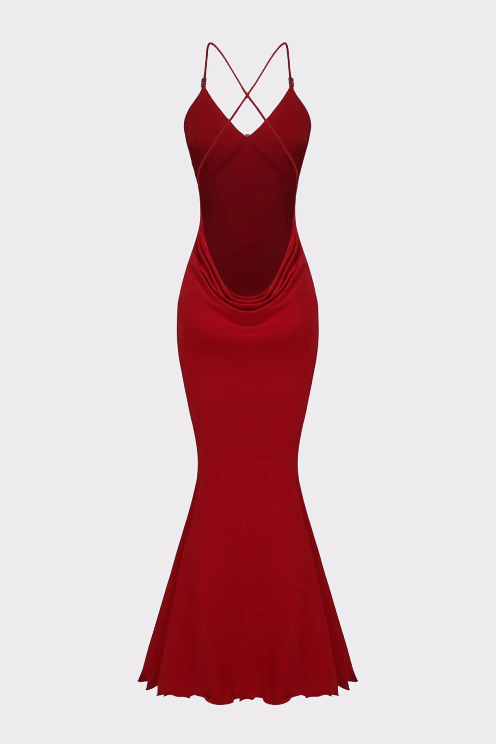 Seraphina Dress: Red Maxi Dress for Formal Wedding Guest | Nana Jacqueline