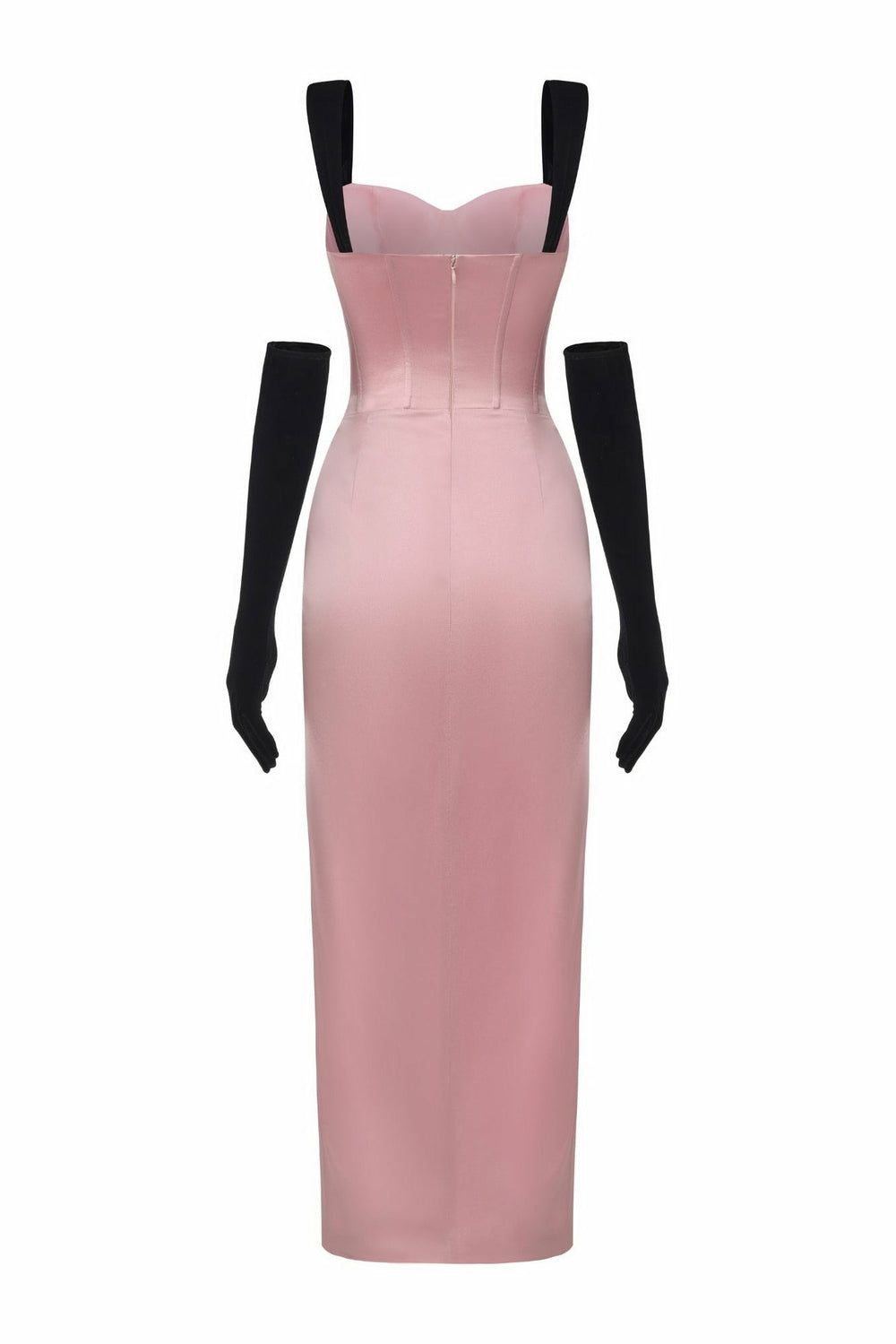 Grace Bow Maxi Dress: Pink Maxi Dress for Formal Wedding Guest | Nana Jacqueline