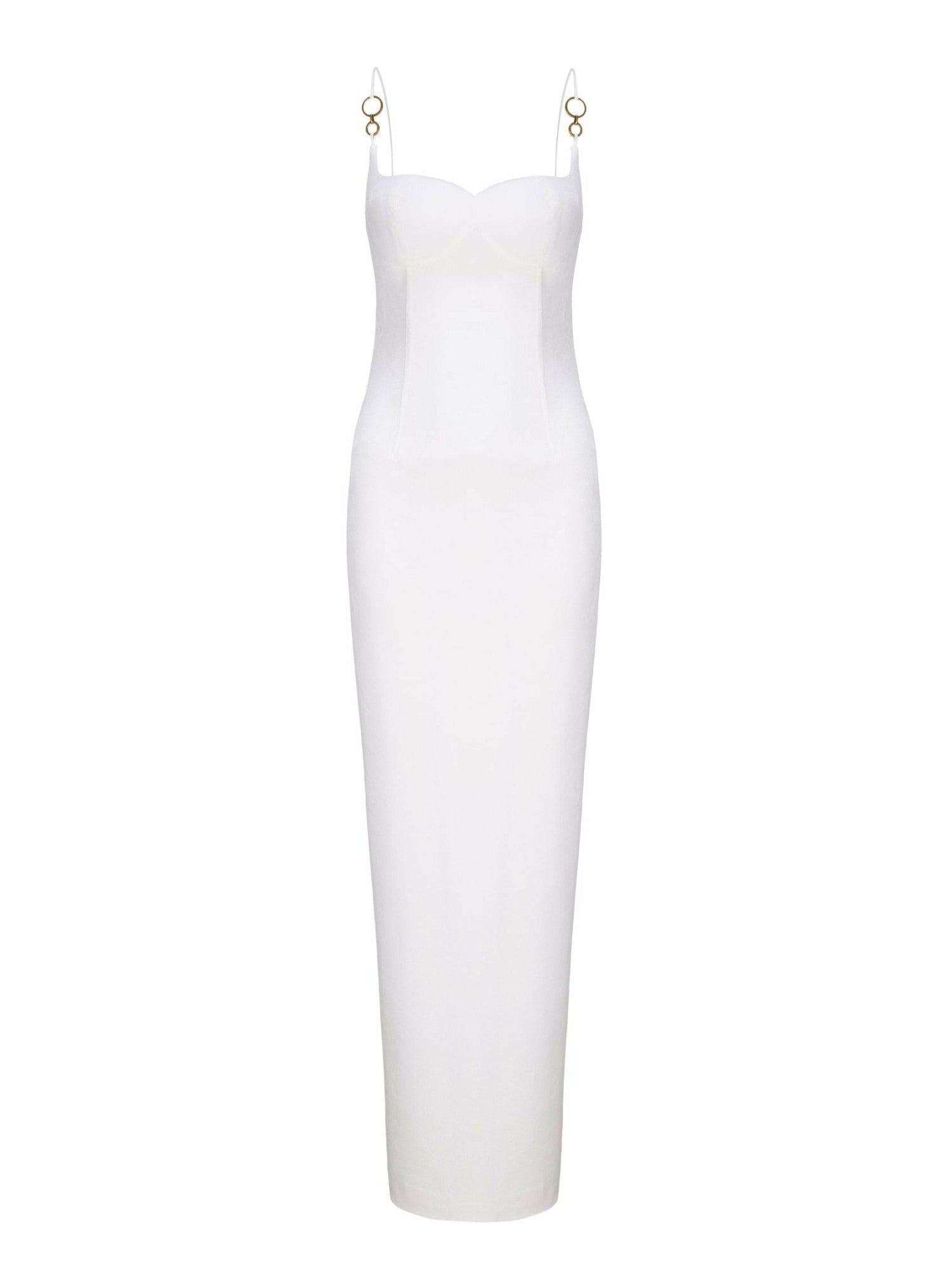 Cynthia Dress: White Maxi Dress for Rehearsal Dinner | Nana Jacqueline
