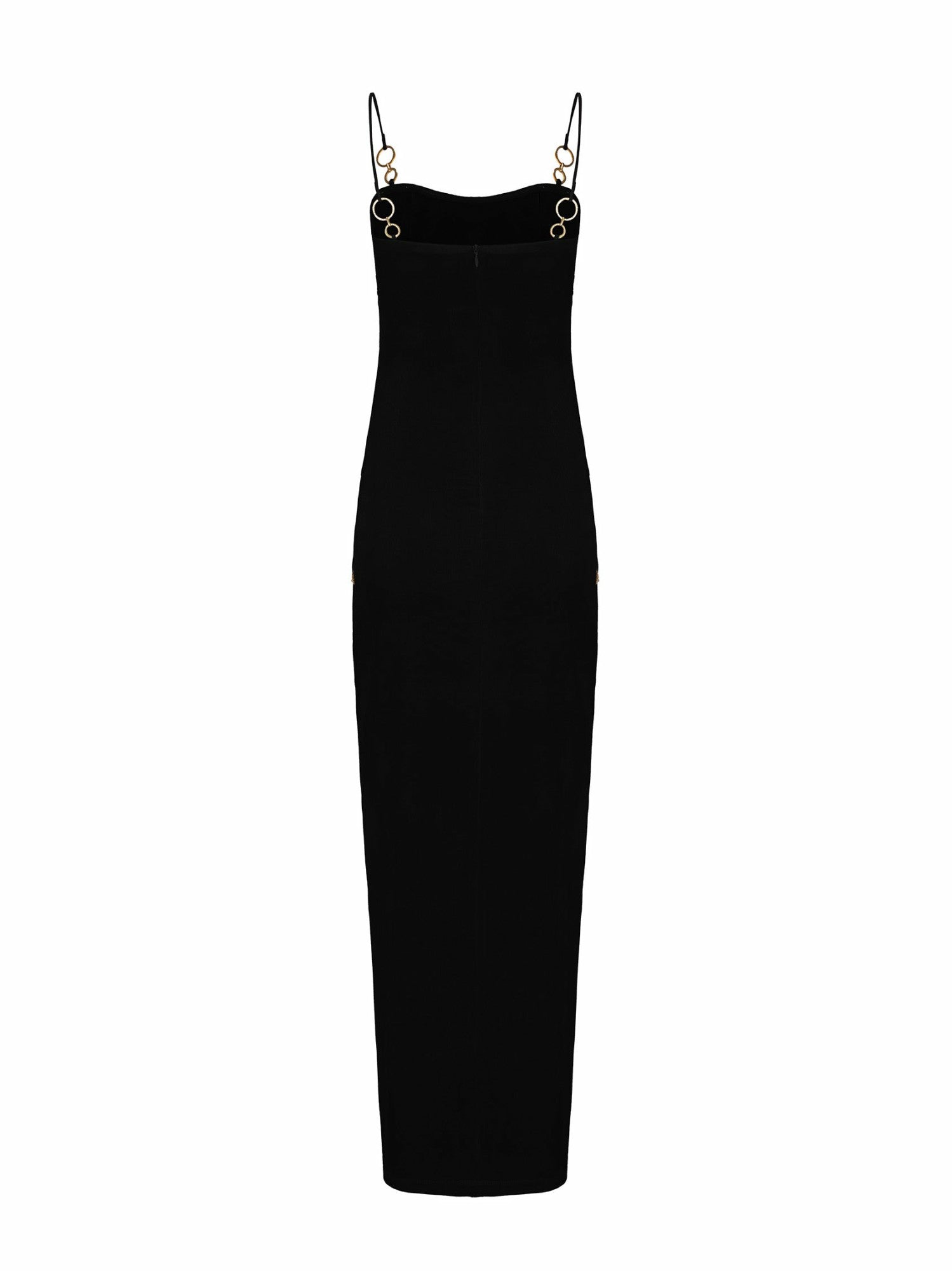 Adeline Dress: Black Maxi Dress for Cocktail Party | Nana Jacqueline