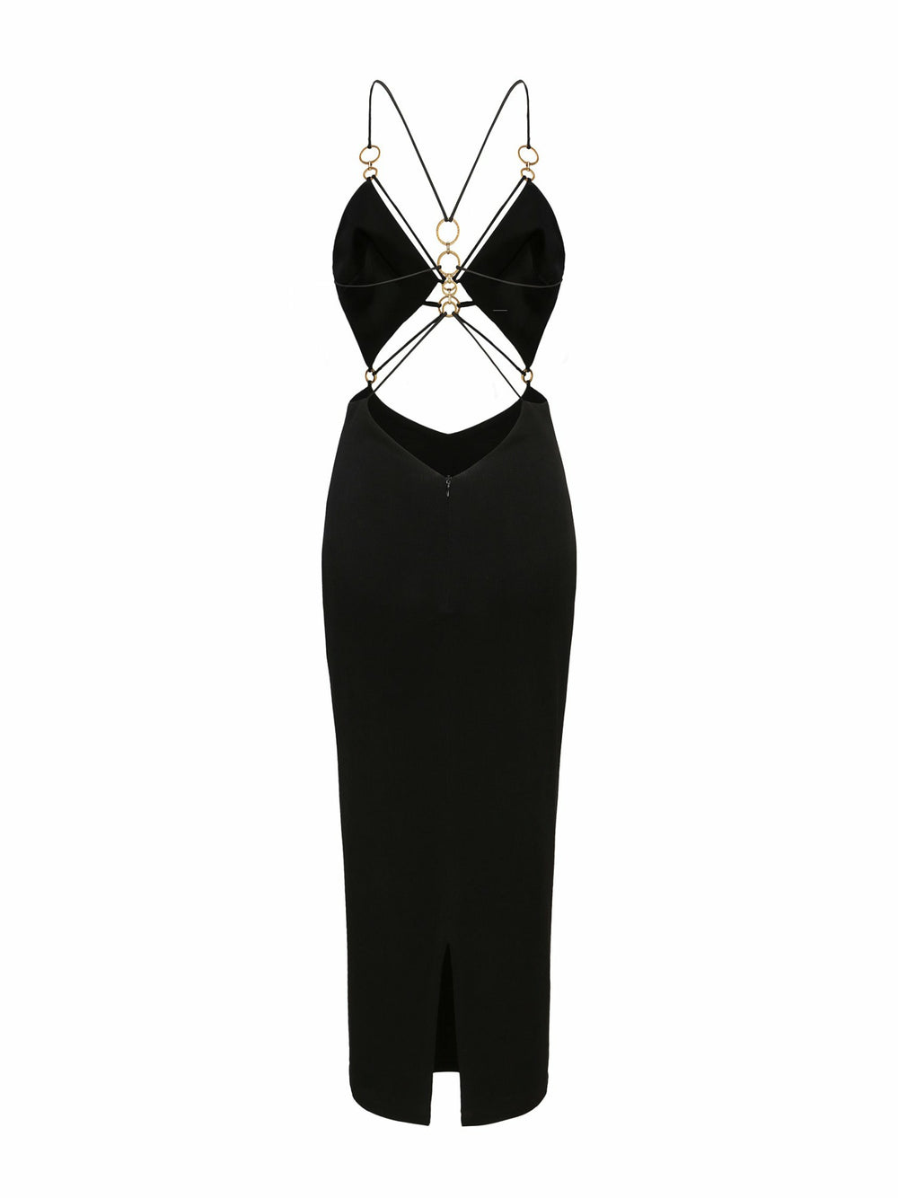 Chiara Dress: Black Maxi Dress for Cocktail Party | Nana Jacqueline