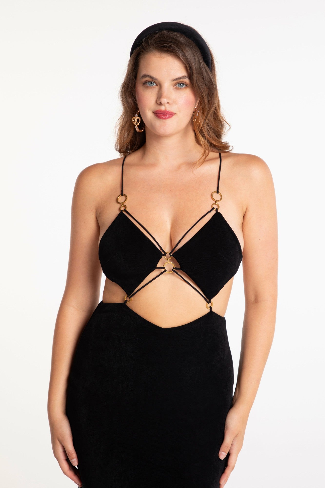 Chiara Dress: Black Maxi Dress for Cocktail Party | Nana Jacqueline