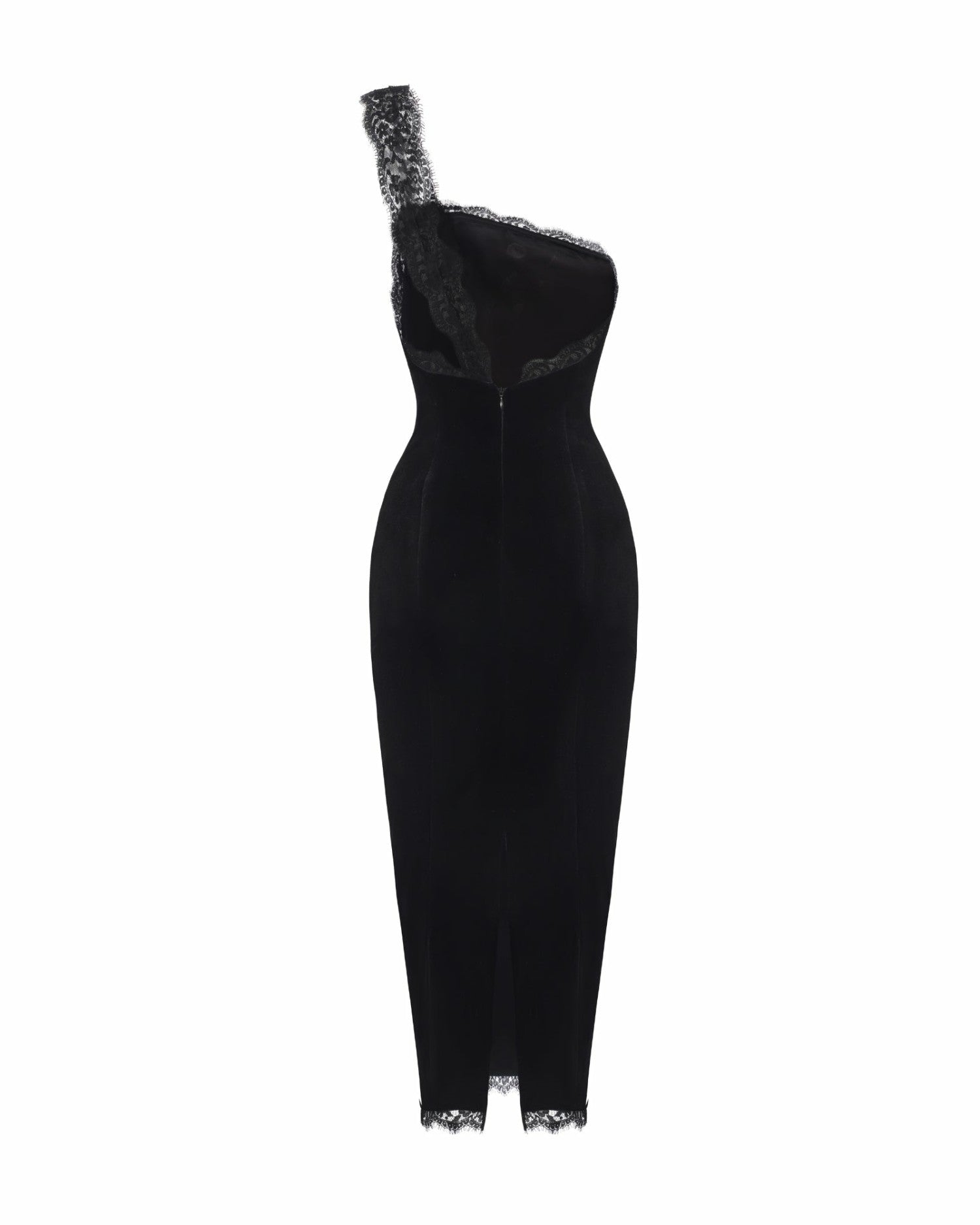 Angelica Velvet Maxi Dress: Black Maxi Dress for Cocktail Party | Nana Jacqueline