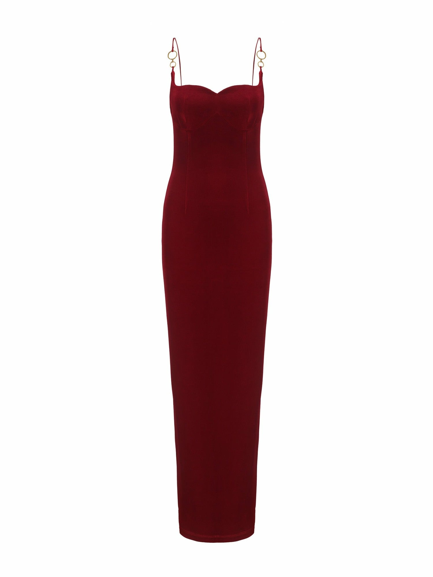 Gigi Dress: Red Maxi Dress for Formal Wedding Guest | Nana Jacqueline