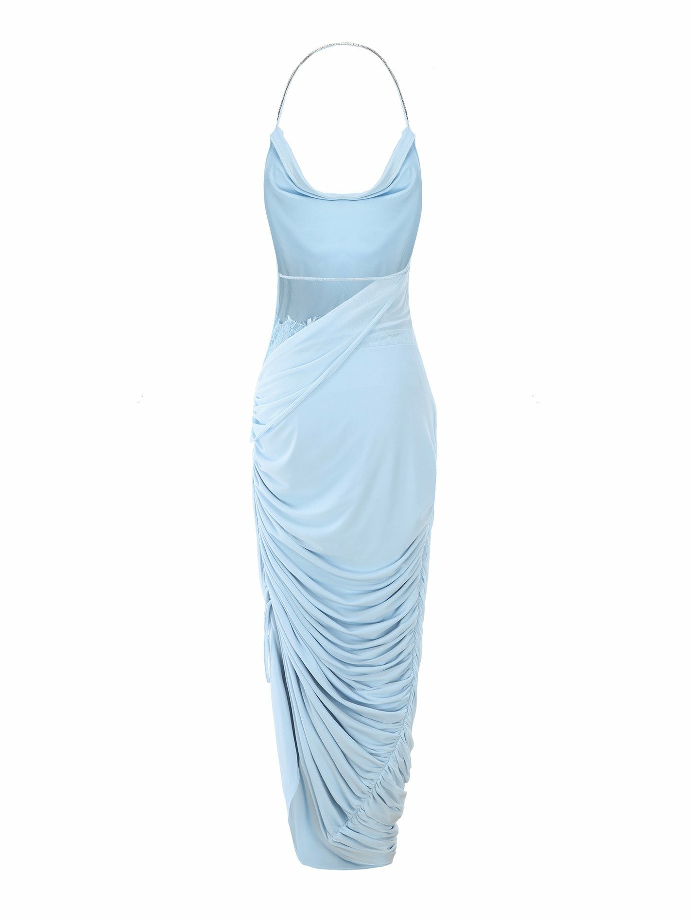 Sorine Dress: Blue Maxi Dress for Formal Wedding Guest | Nana Jacqueline