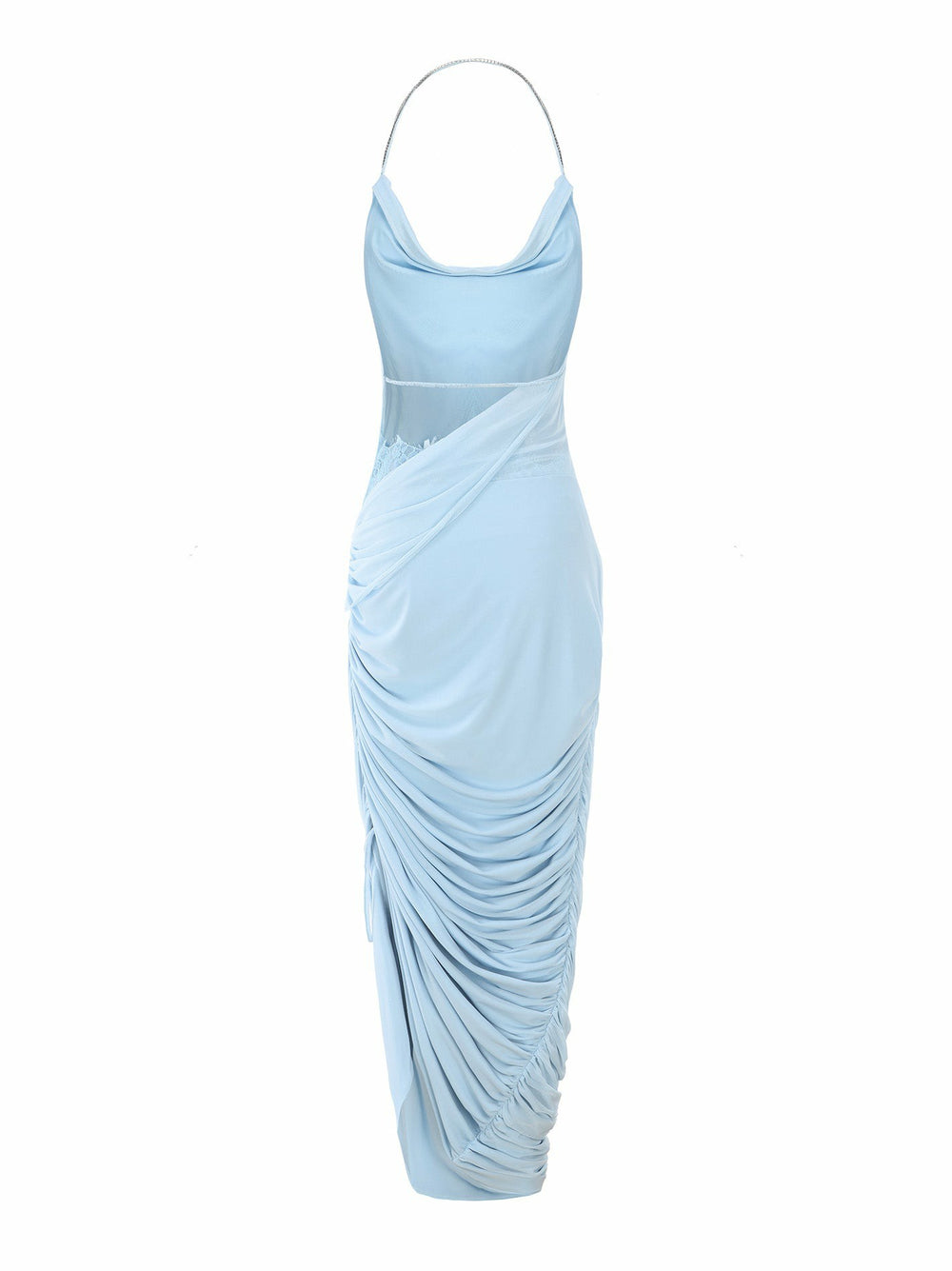 Sorine Dress: Blue Maxi Dress for Formal Wedding Guest | Nana Jacqueline