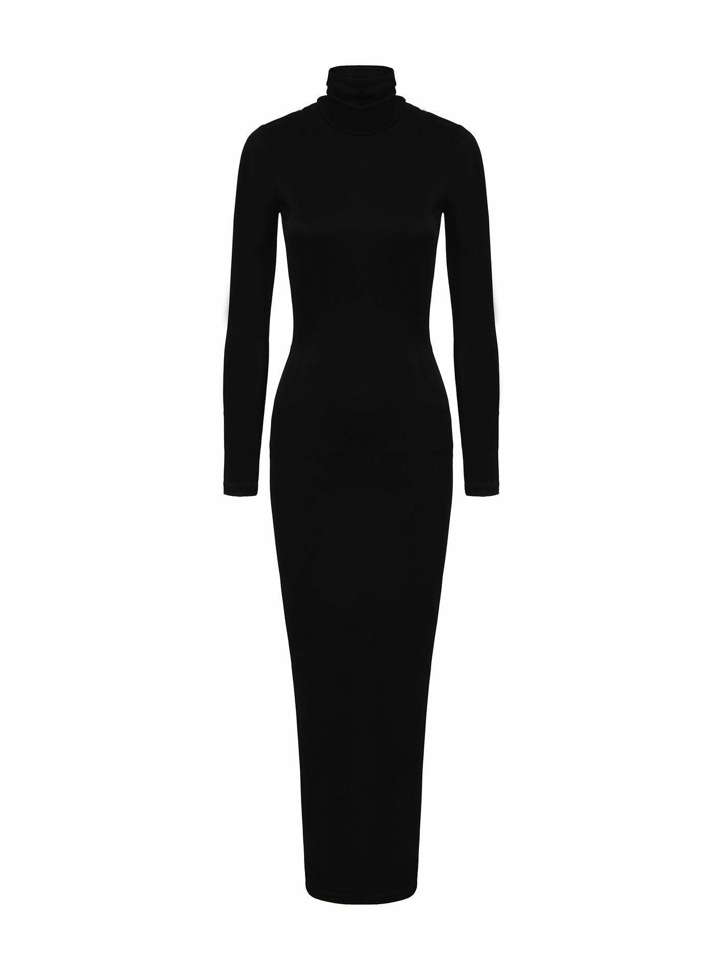 Dina Dress: Black Maxi Dress for Cocktail Party | Nana Jacqueline