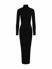 Dina Dress: Black Maxi Dress for Cocktail Party | Nana Jacqueline