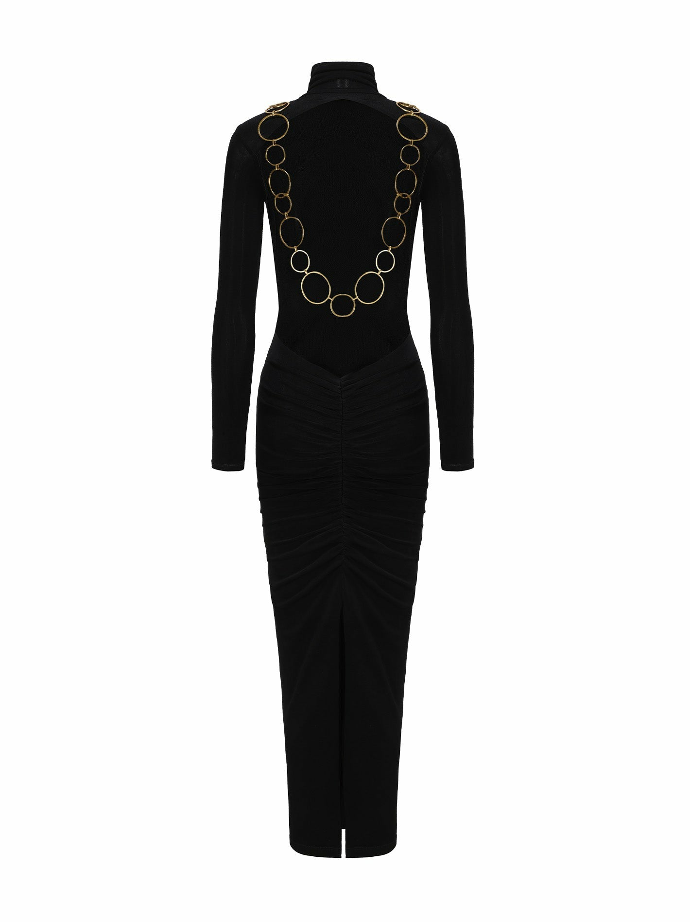 Dina Dress: Black Maxi Dress for Cocktail Party | Nana Jacqueline