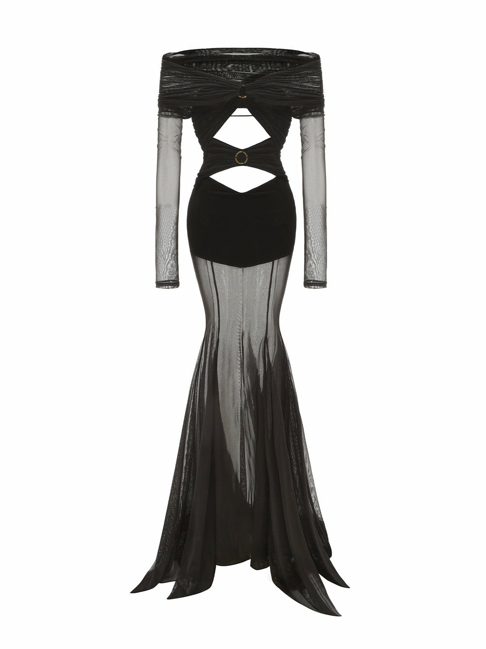 Ayla Dress: Black Maxi Dress for Formal Events | Nana Jacqueline
