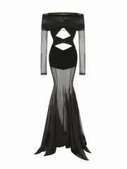 Ayla Dress: Black Maxi Dress for Formal Events | Nana Jacqueline