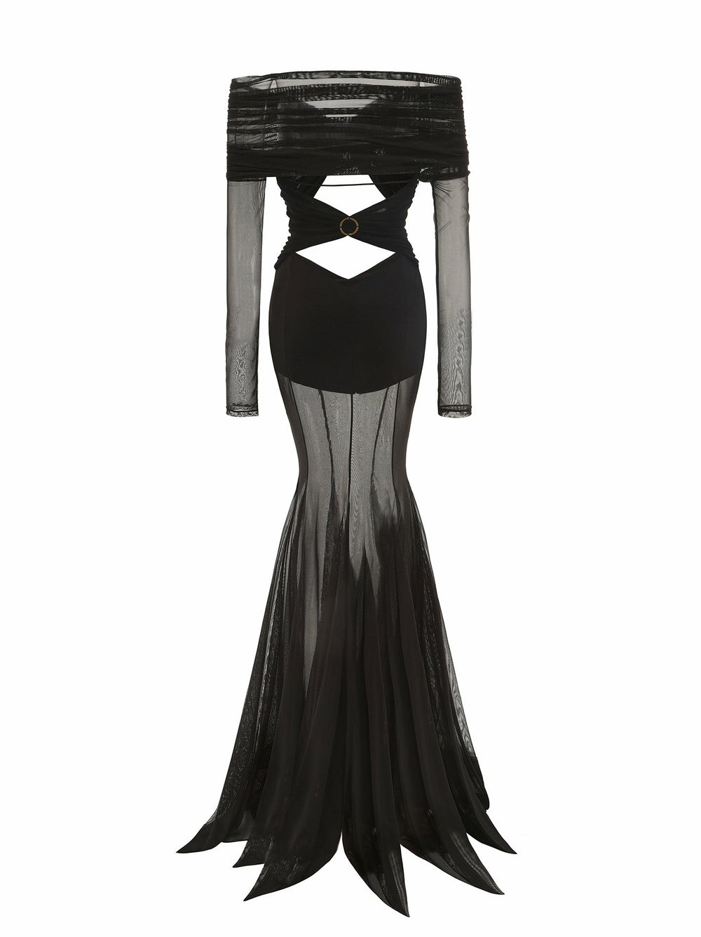 Ayla Dress: Black Maxi Dress for Formal Events | Nana Jacqueline