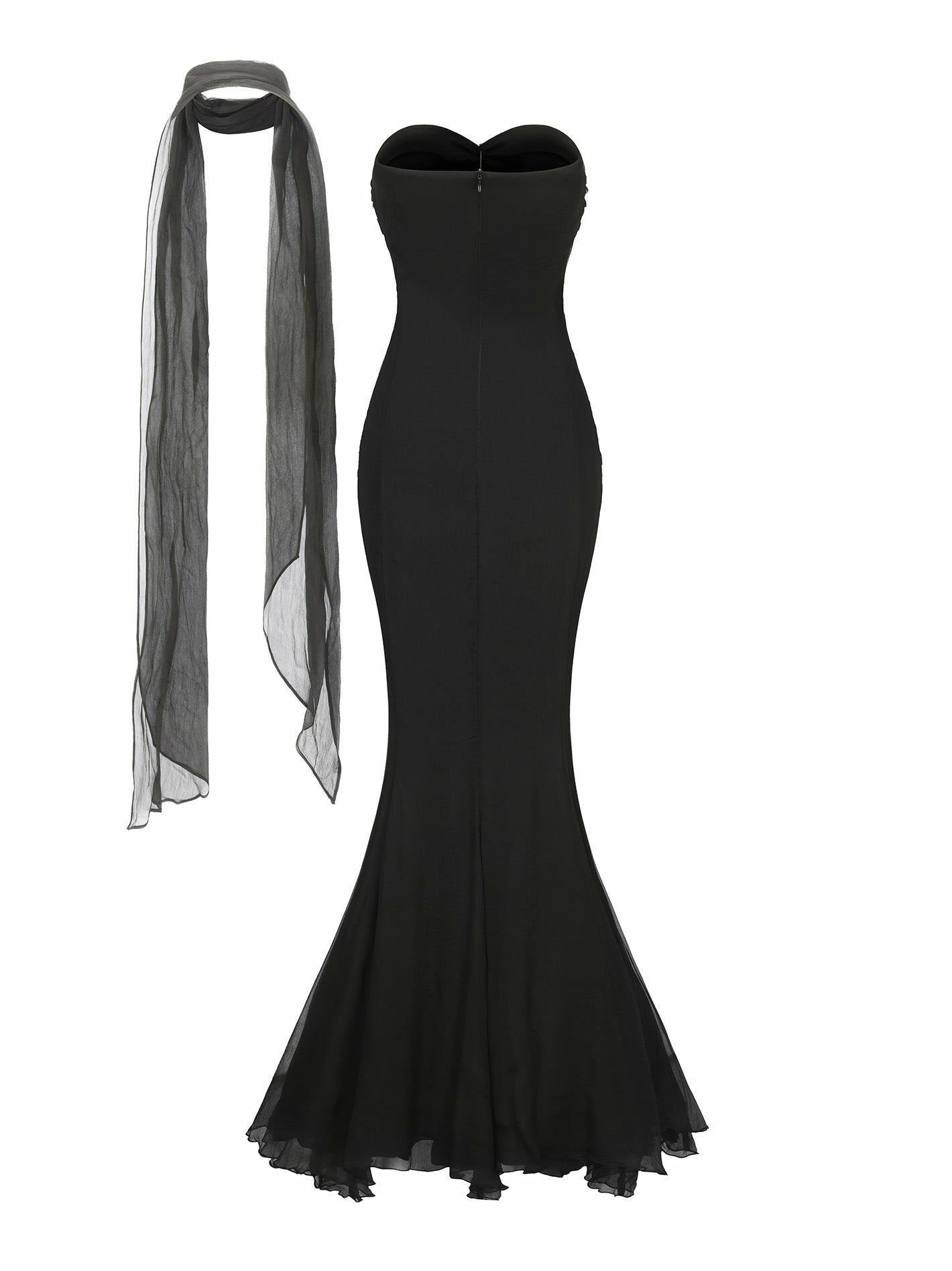 Cassandra Dress: Black Maxi Dress for Formal Wedding Guest | Nana Jacqueline