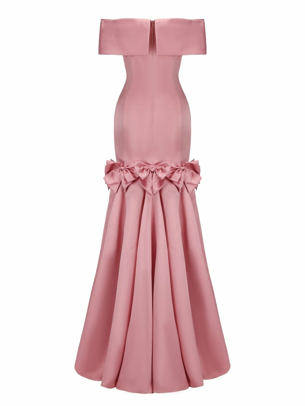 Madeline Bow Dress: Pink Gown for Formal Wedding Guest | Nana Jacqueline