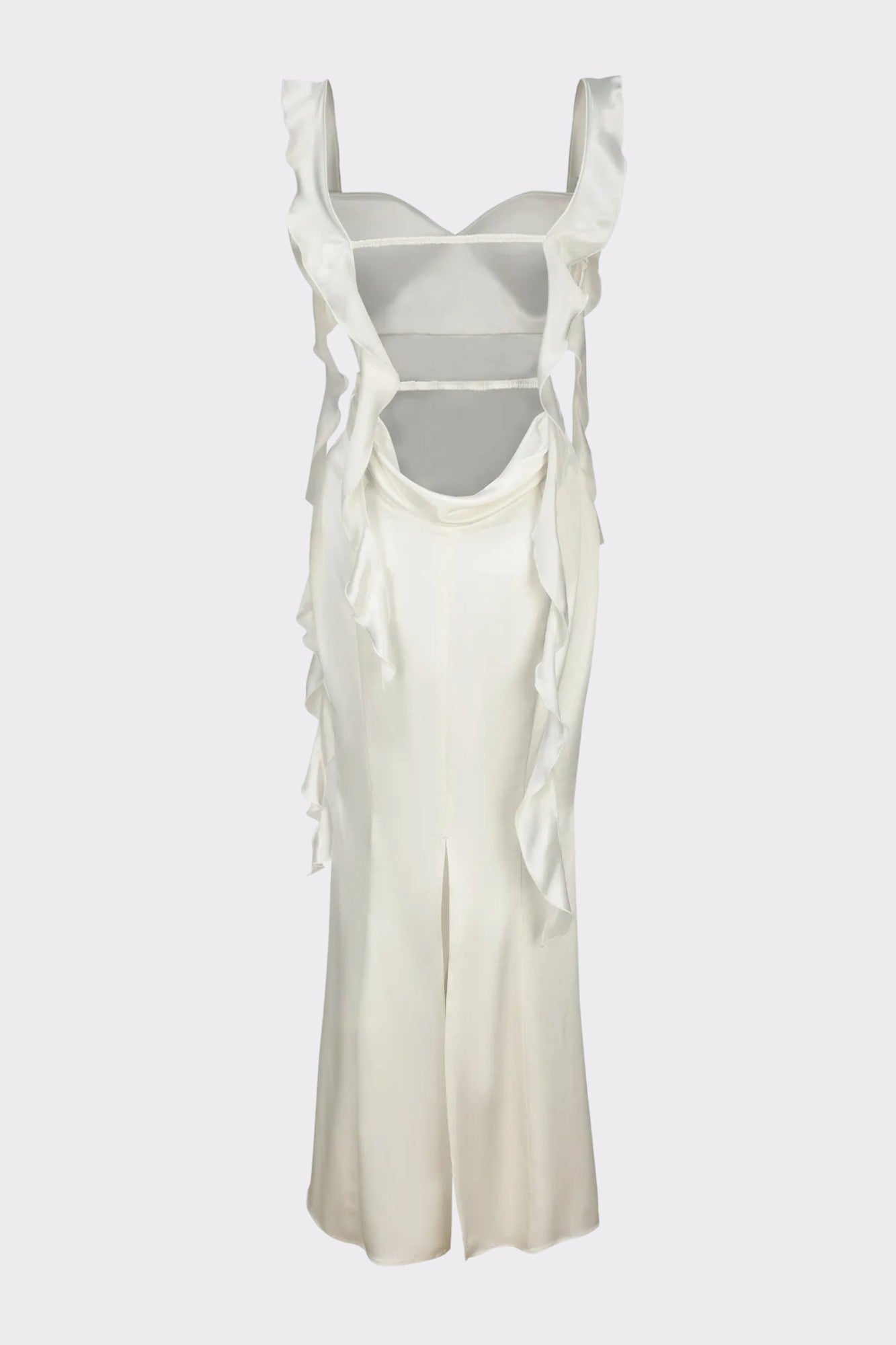 Caroline Dress: White Maxi Dress for Rehearsal Dinner | Nana Jacqueline