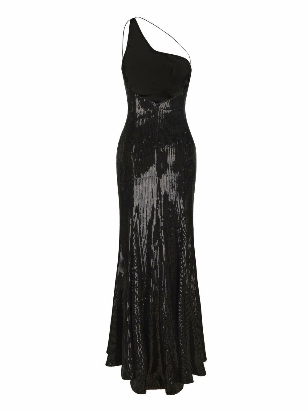 Yasmine Sequin Dress: Black Maxi Dress for Cocktail Party | Nana Jacqueline