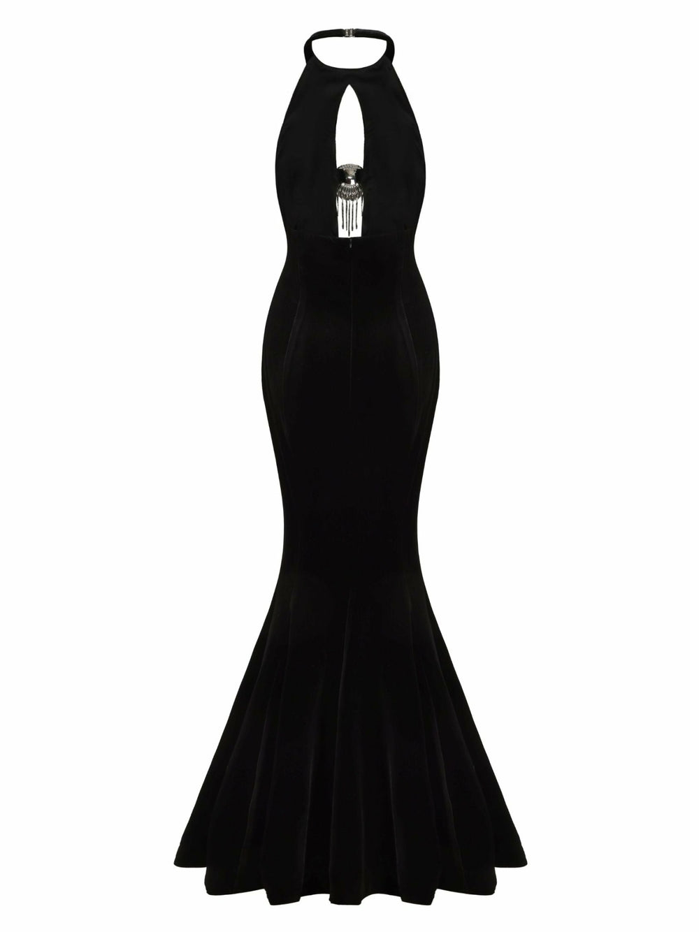 Liliane Velvet Dress: Black Maxi Dress for Formal Event | Nana Jacqueline