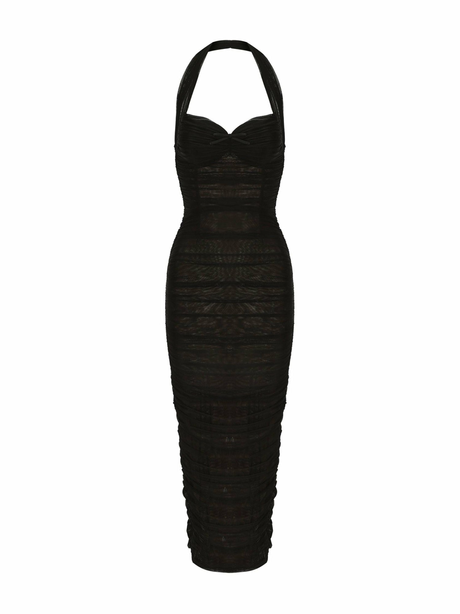 Francesca Dress: Black Midi Dress for Cocktail Party | Nana Jacqueline