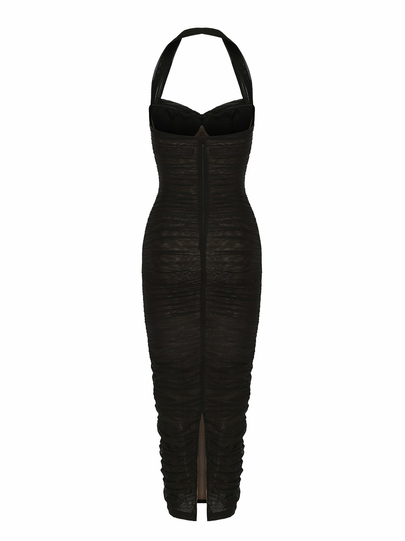 Francesca Dress: Black Midi Dress for Cocktail Party | Nana Jacqueline