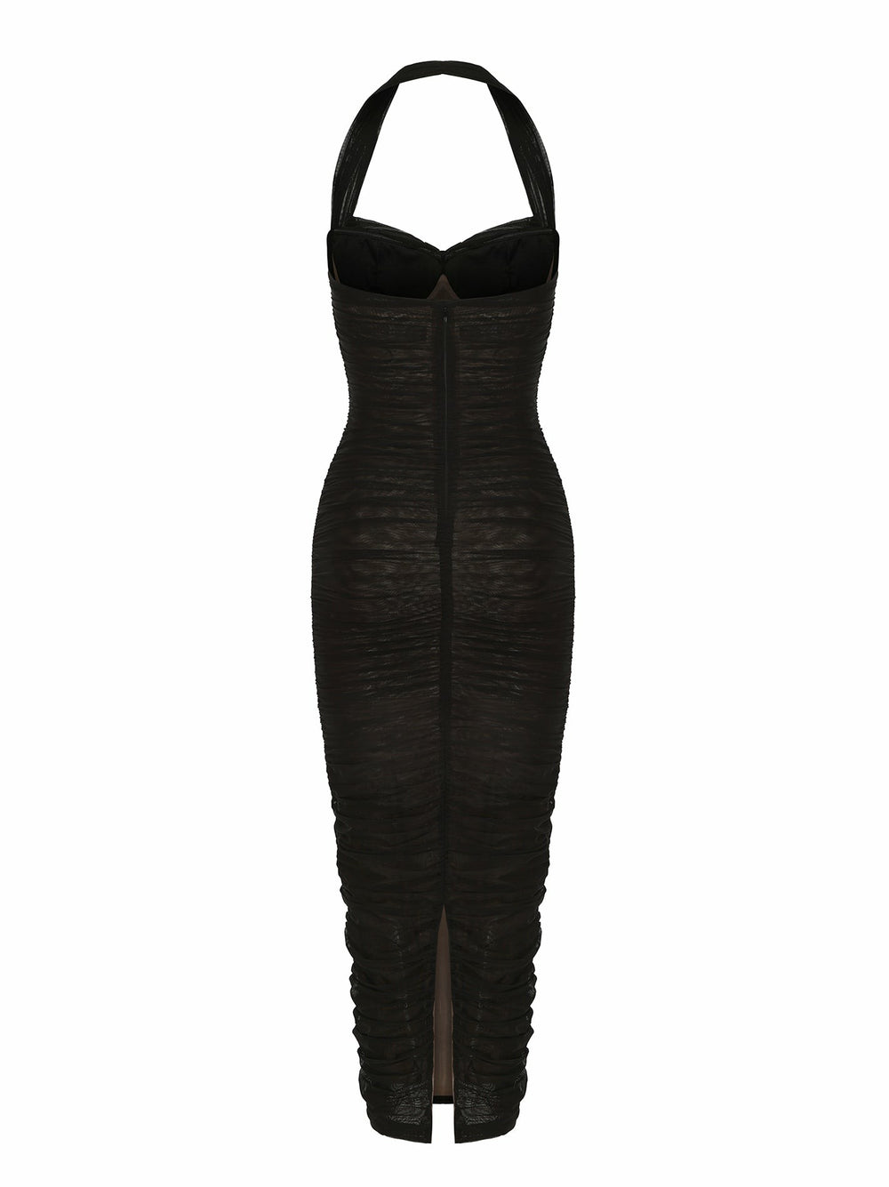 Francesca Dress: Black Midi Dress for Cocktail Party | Nana Jacqueline