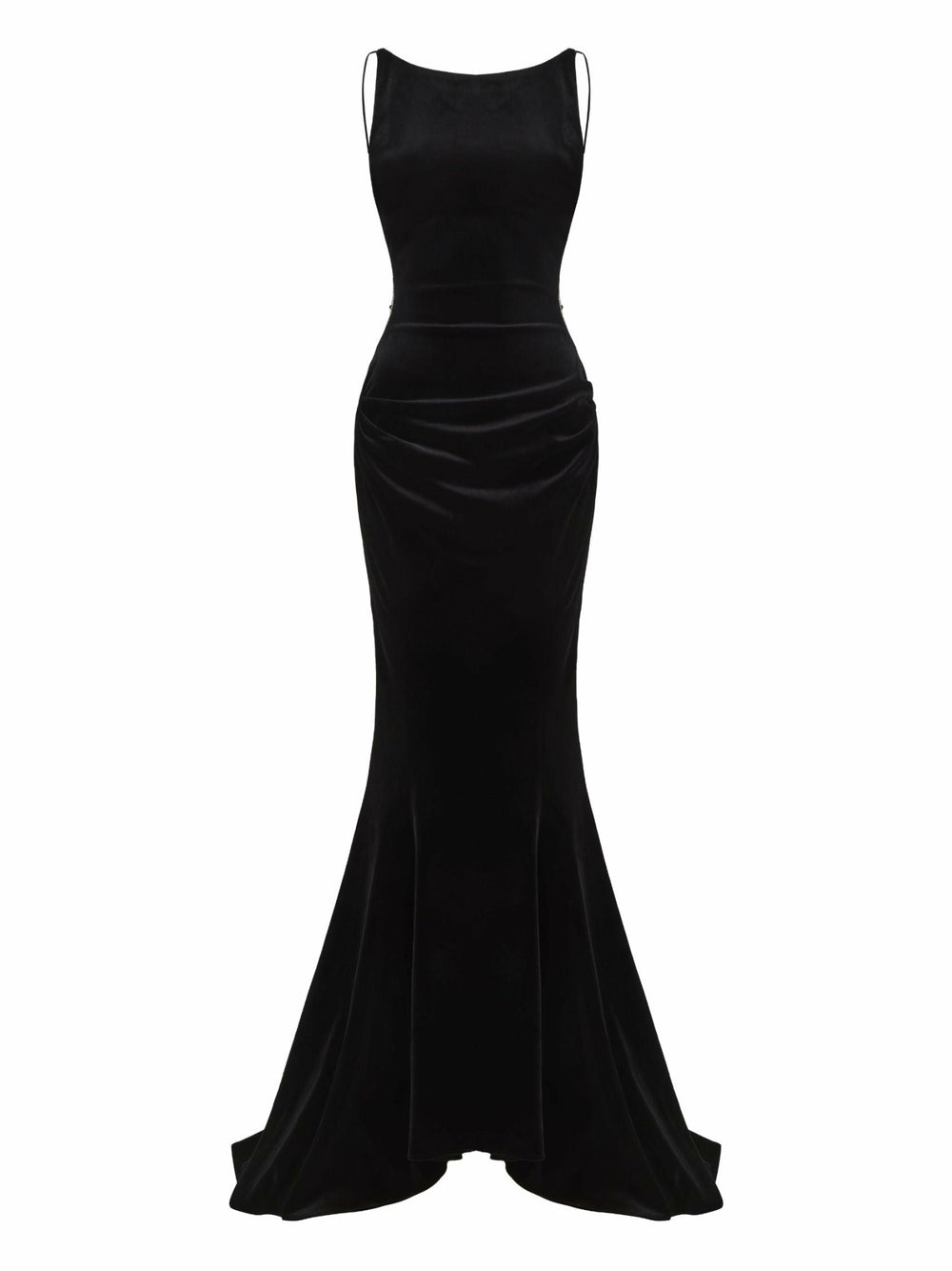 Pauline Velvet Dress: Black Maxi Dress for Formal Events | Nana Jacqueline