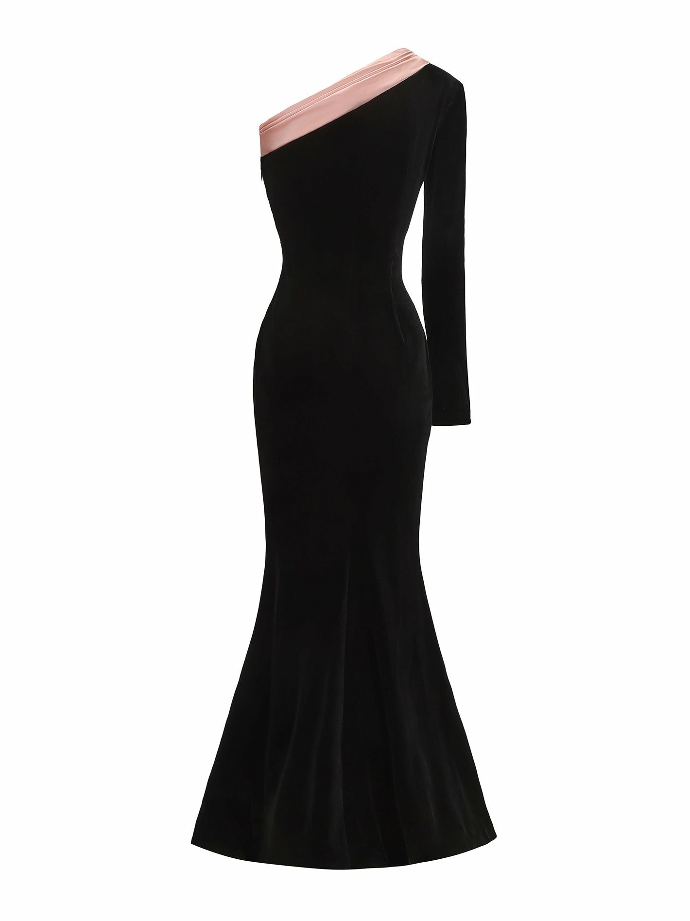 Bethany Velvet Dress: Black Maxi Dress for Formal Wedding Guest | Nana Jacqueline