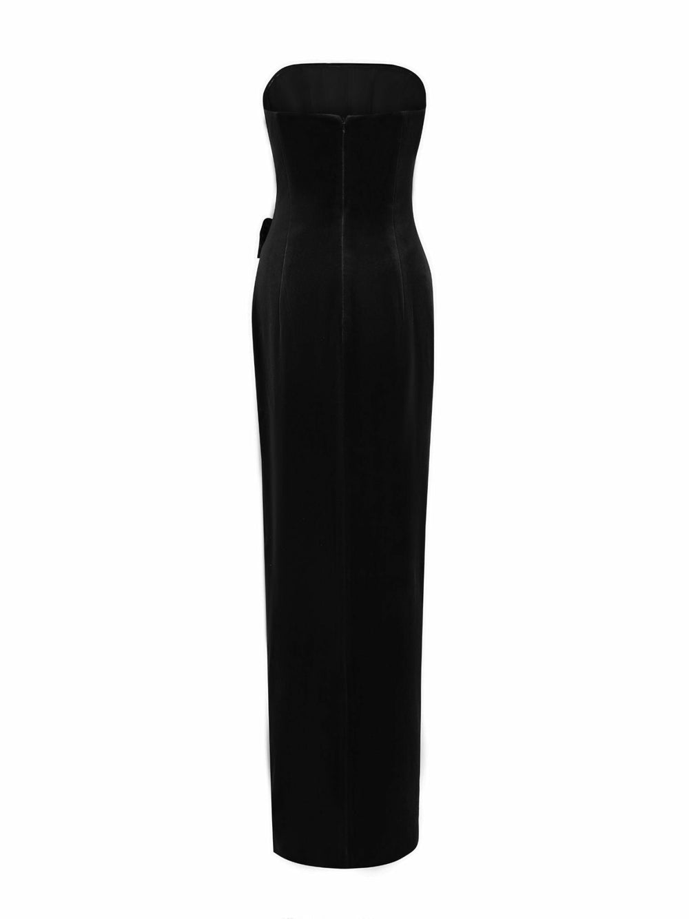 Emma Velvet Dress: Black Maxi Dress for Cocktail Party | Nana Jacqueline