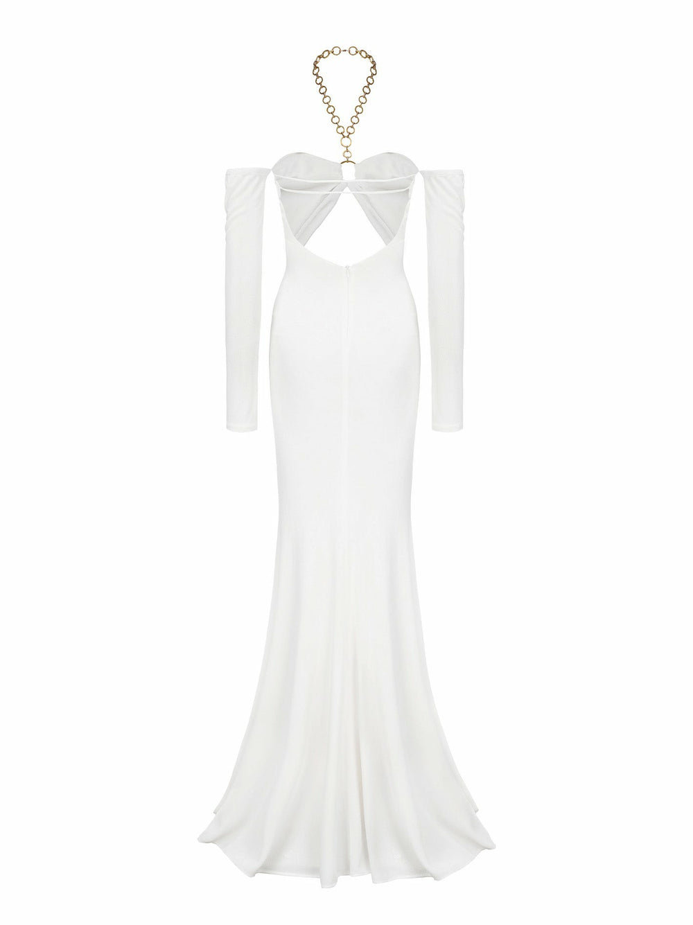 Aviana Dress: White Maxi Dress for Wedding After-Party | Nana Jacqueline