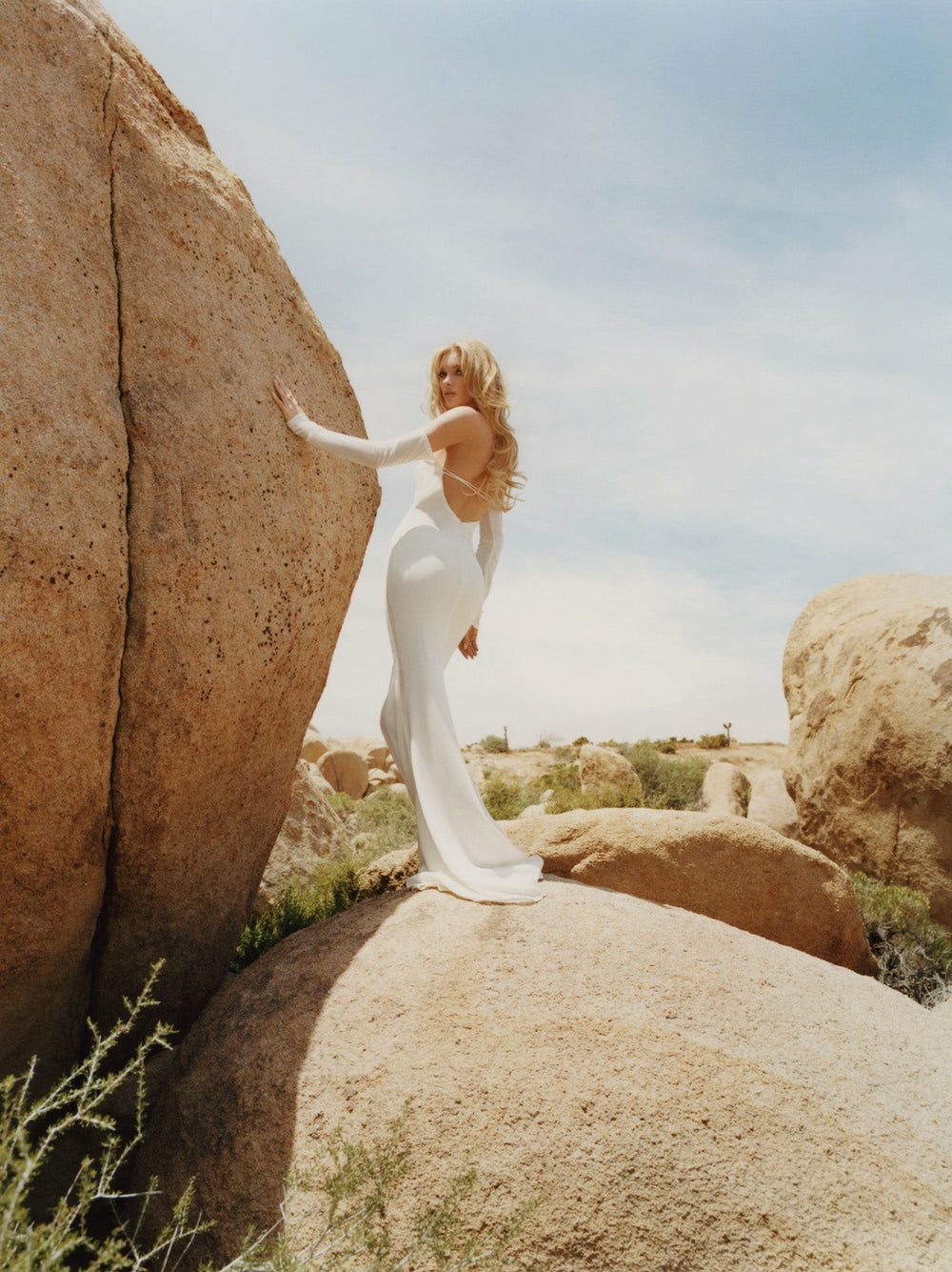 Aviana Dress: White Maxi Dress for Wedding After-Party | Nana Jacqueline