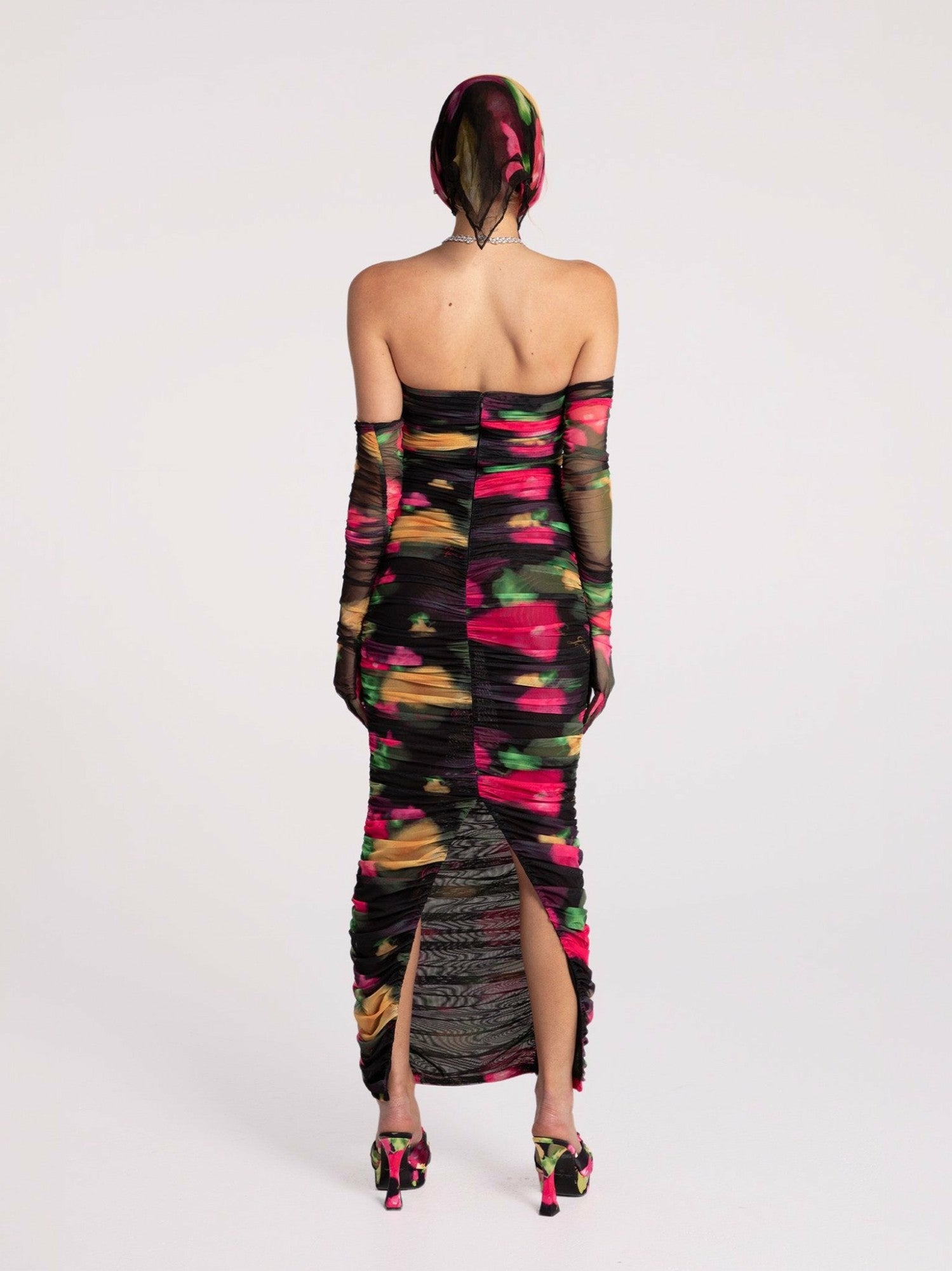 Cordelia Dress: Floral Maxi Dress for Cocktail Party | Nana Jacqueline