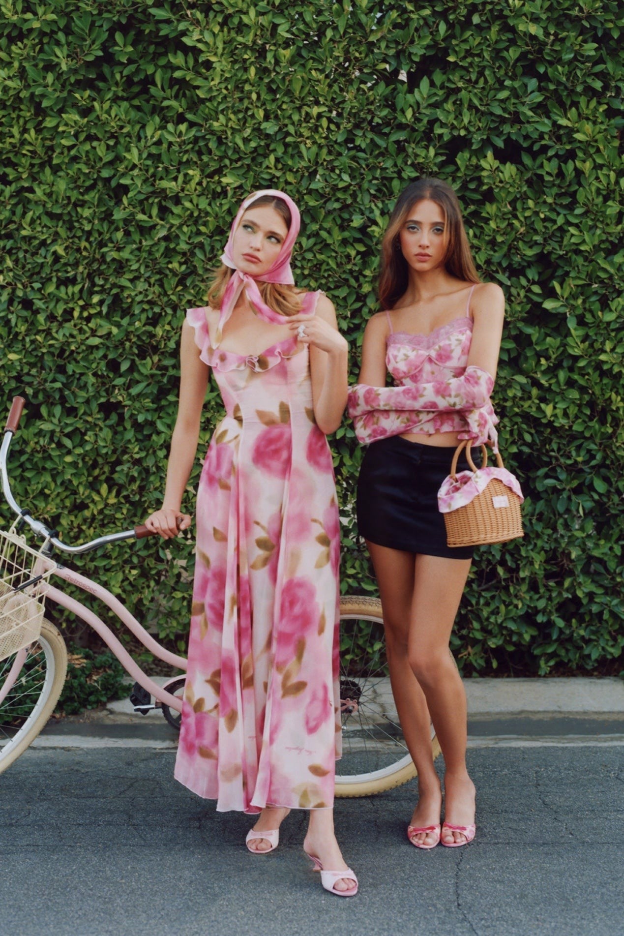 Evie Dress: Pink Maxi Dress for Garden Wedding Guest | Nana Jacqueline