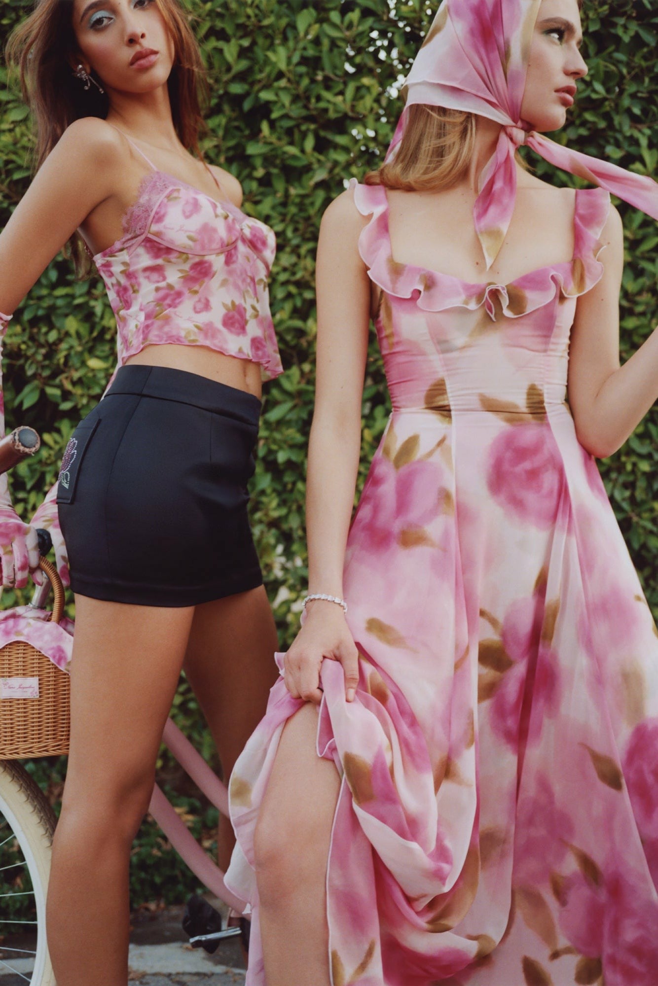 Evie Dress: Pink Maxi Dress for Garden Wedding Guest | Nana Jacqueline