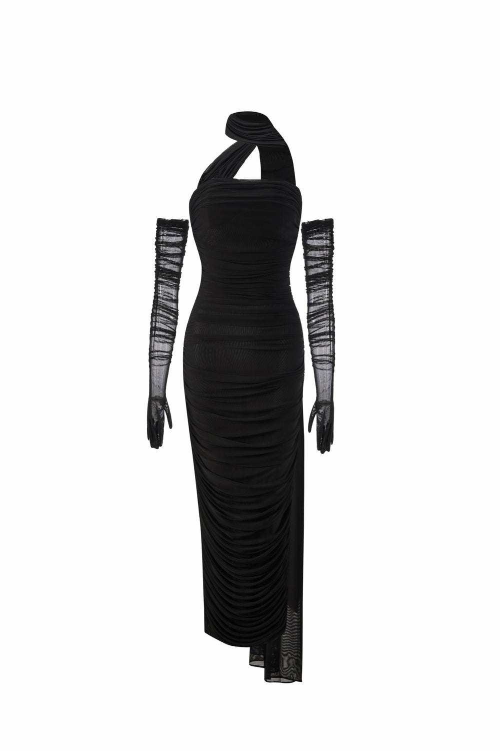 Gia Dress: Black Maxi Dress for Formal Wedding Guest | Nana Jacqueline