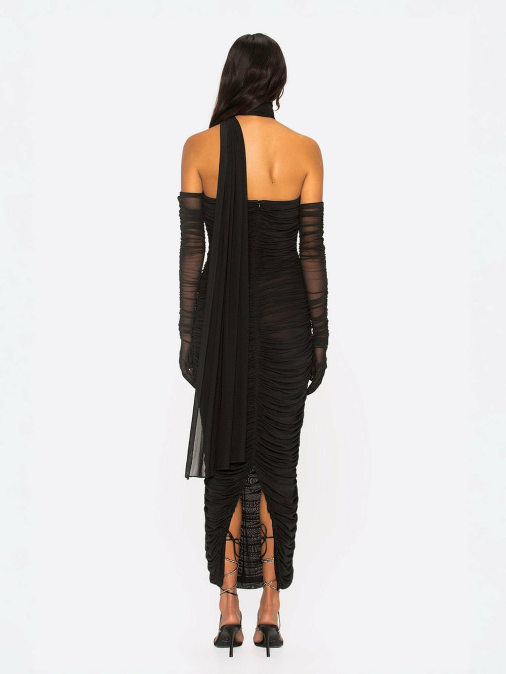 Gia Dress: Black Maxi Dress for Formal Wedding Guest | Nana Jacqueline