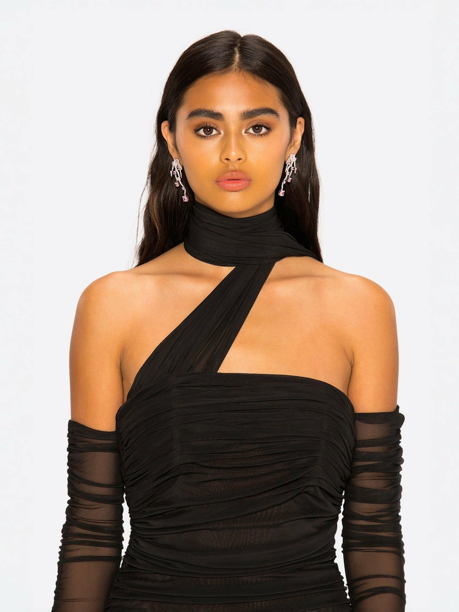 Gia Dress: Black Maxi Dress for Formal Wedding Guest | Nana Jacqueline