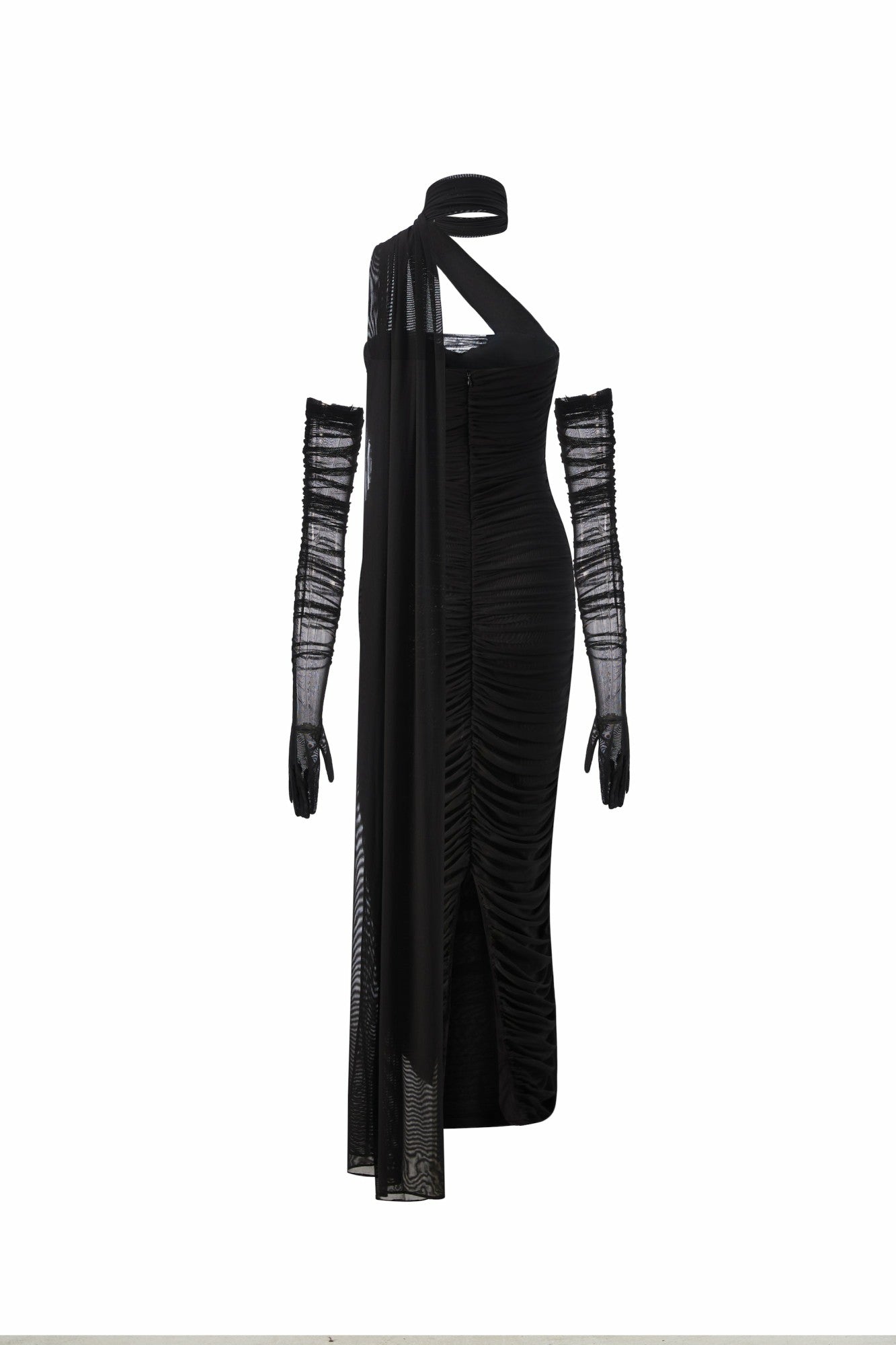Gia Dress: Black Maxi Dress for Formal Wedding Guest | Nana Jacqueline