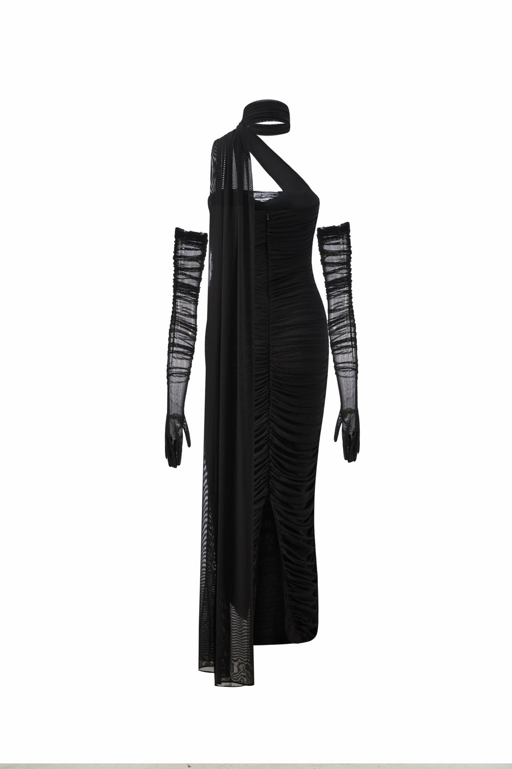 Gia Dress: Black Maxi Dress for Formal Wedding Guest | Nana Jacqueline