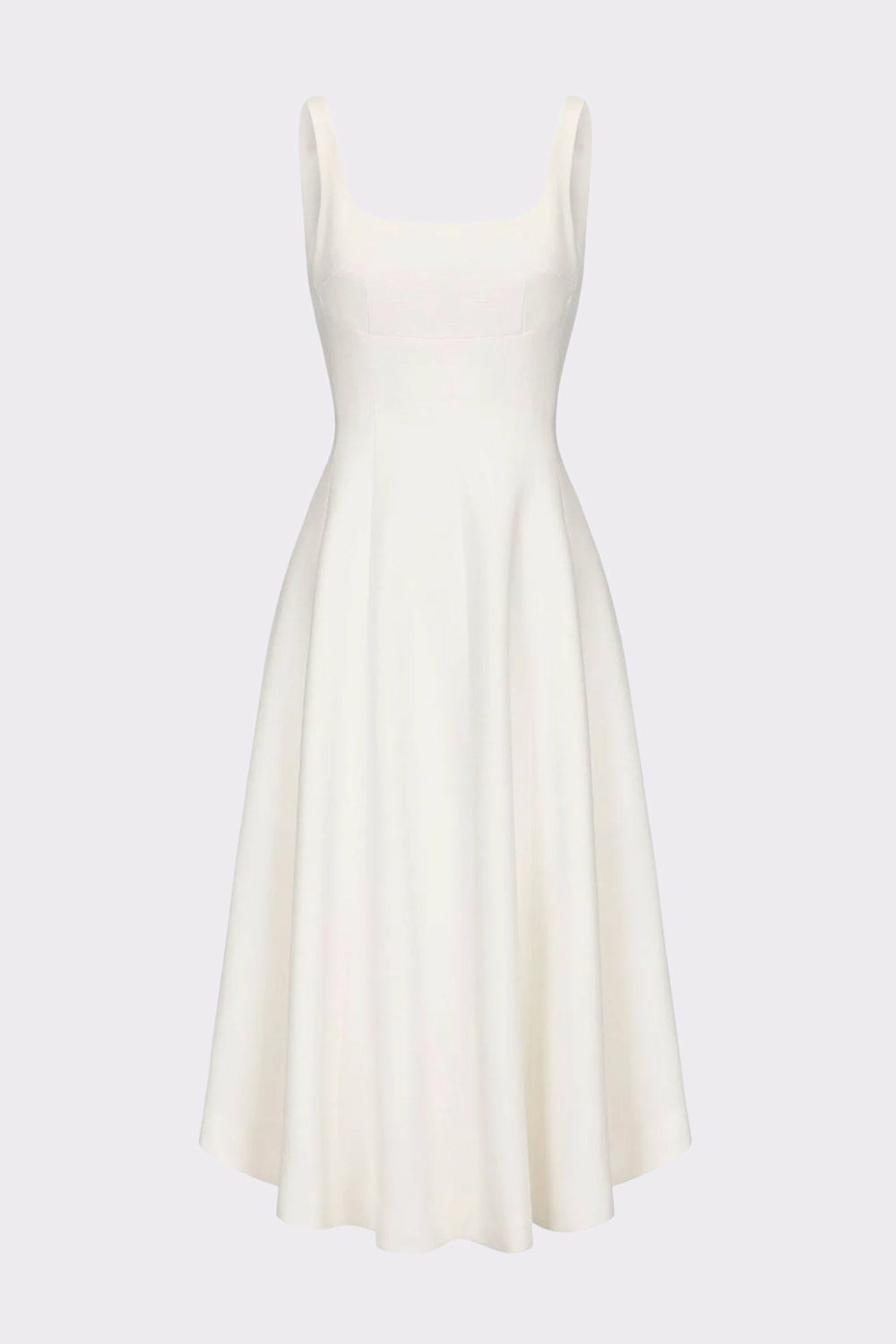 Josephine Dress: White Midi Dress for Bridal Shower | Nana Jacqueline
