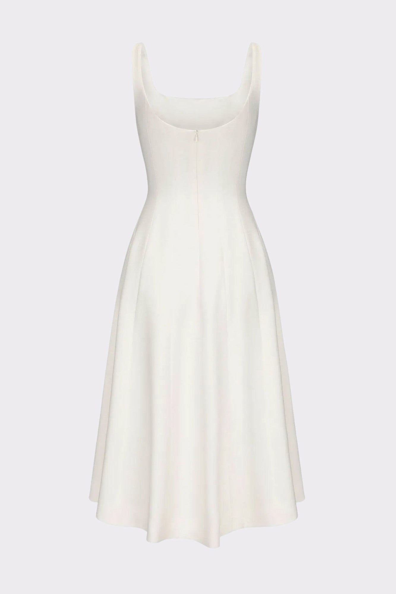 Josephine Dress: White Midi Dress for Bridal Shower | Nana Jacqueline