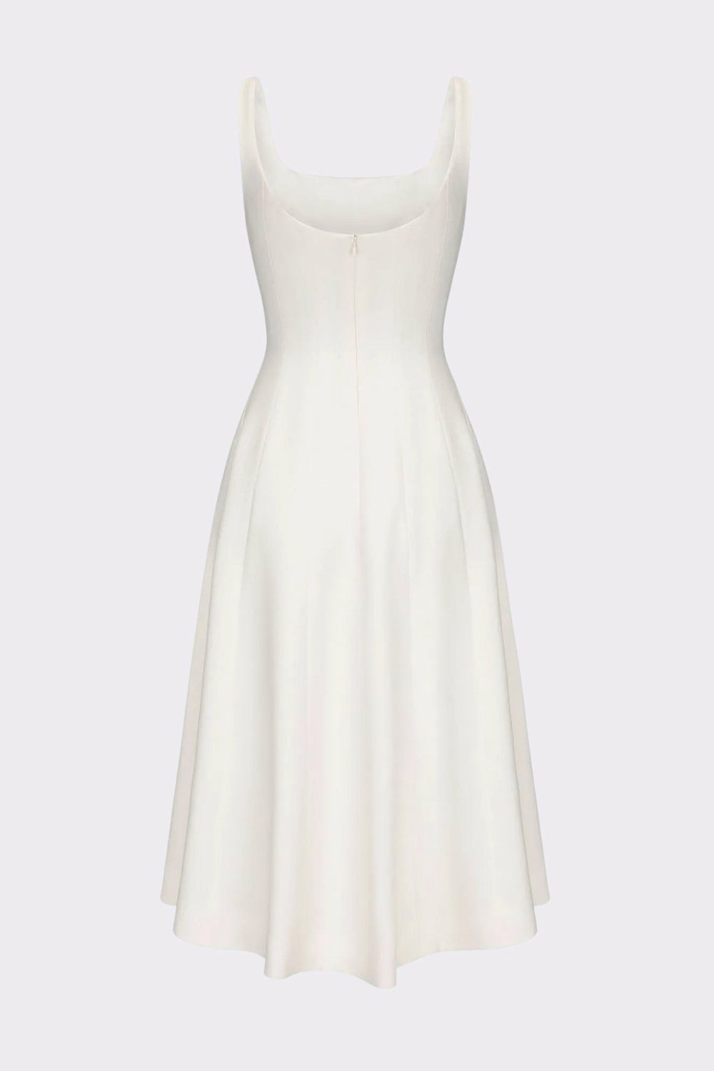 Josephine Dress: White Midi Dress for Bridal Shower | Nana Jacqueline