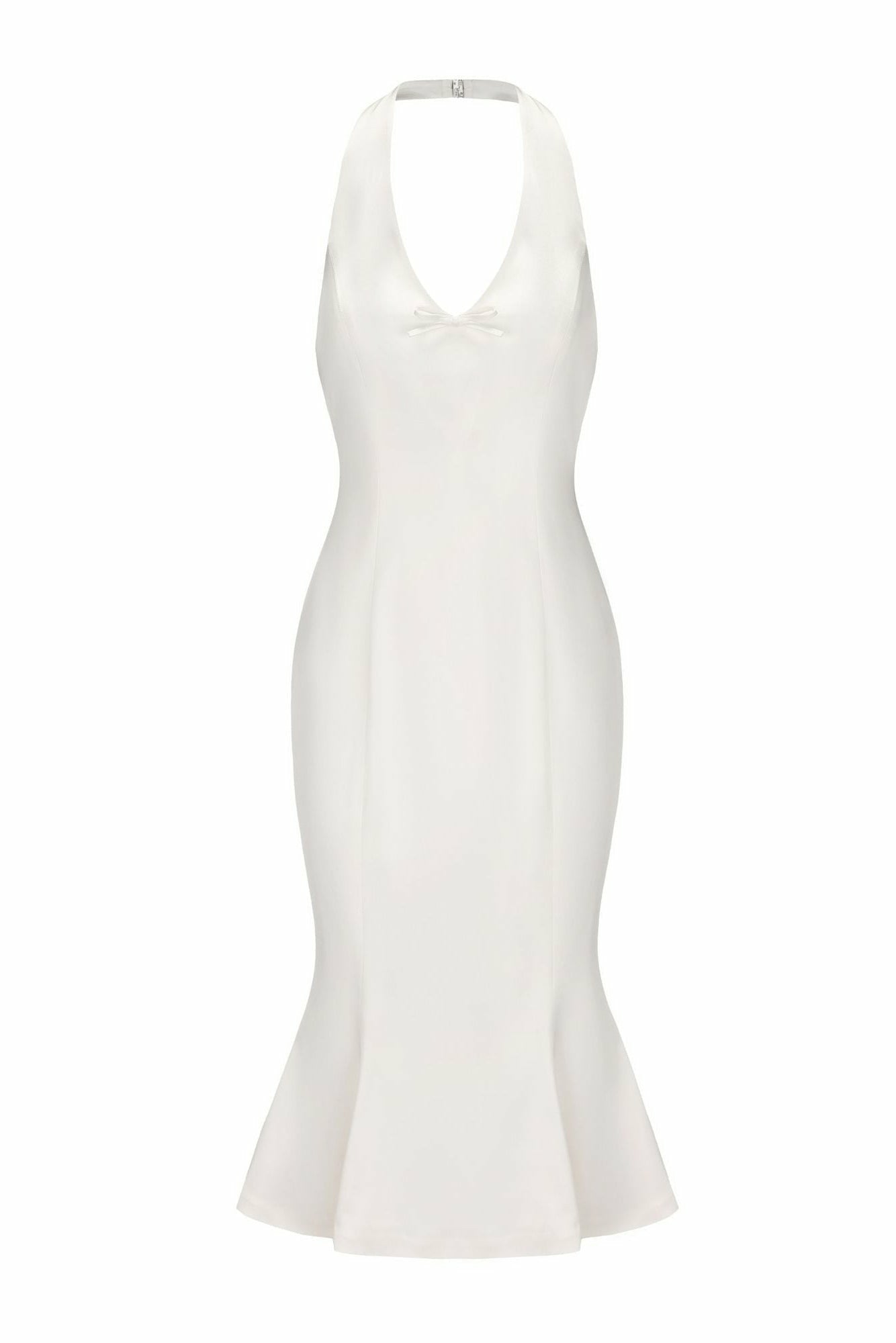 Fiona Dress: White Midi Dress for Bridal Shower | Nana Jacqueline