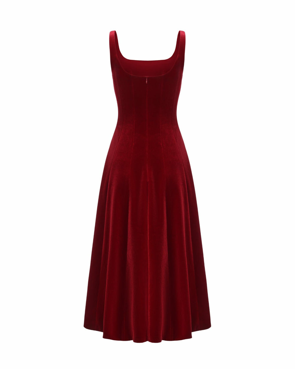 Eleanora Velvet Maxi Dress: Red Maxi Dress for Formal Events | Nana Jacqueline