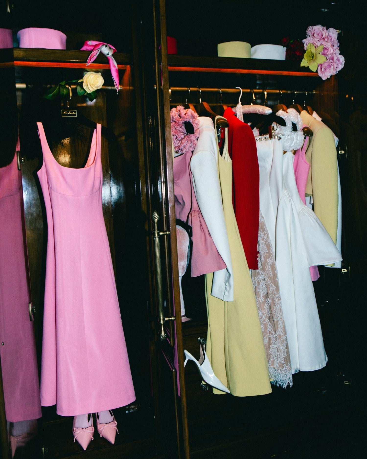 Josephine Dress: Pink Midi Dress for Garden Parties | Nana Jacqueline