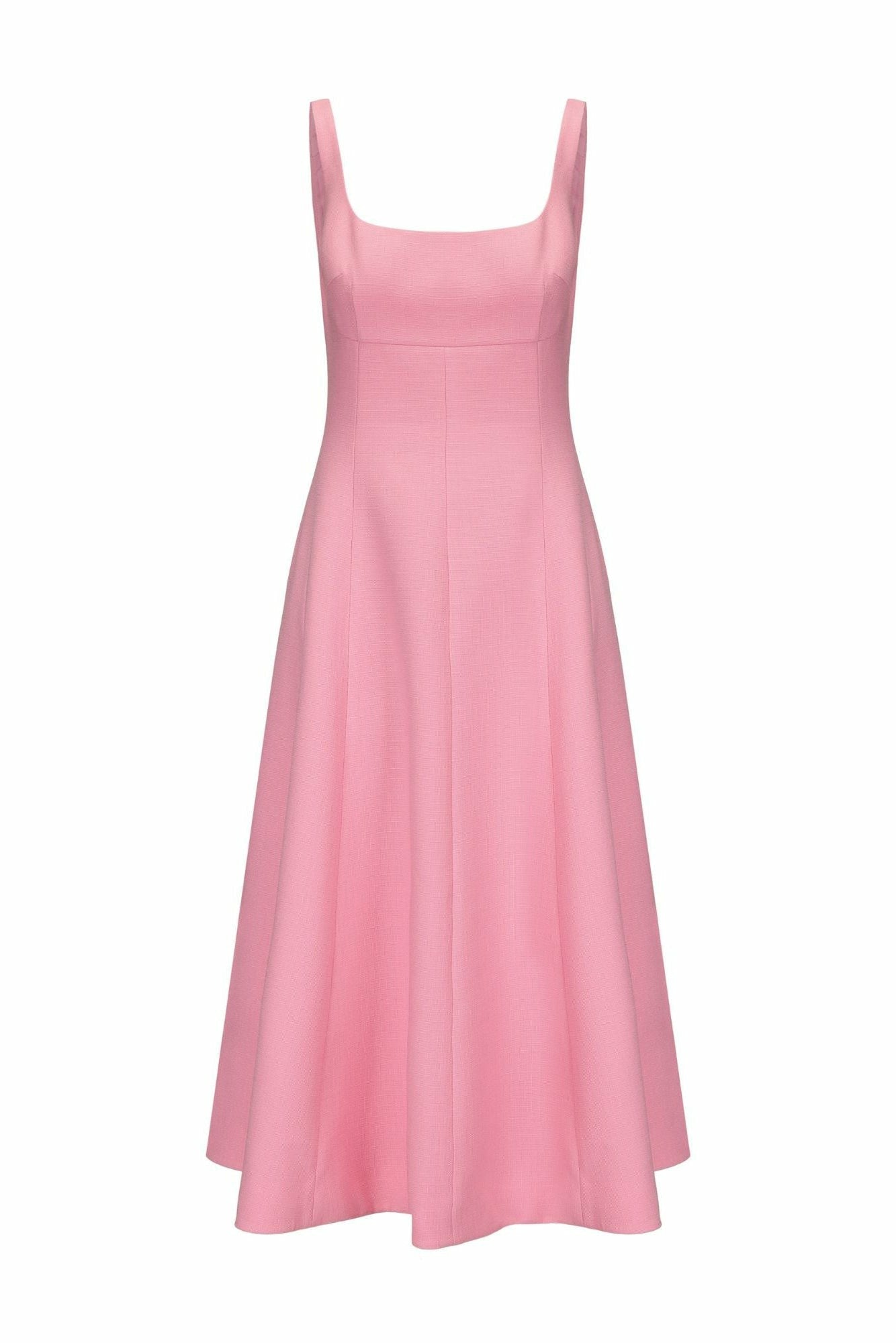 Josephine Dress: Pink Midi Dress for Garden Parties | Nana Jacqueline
