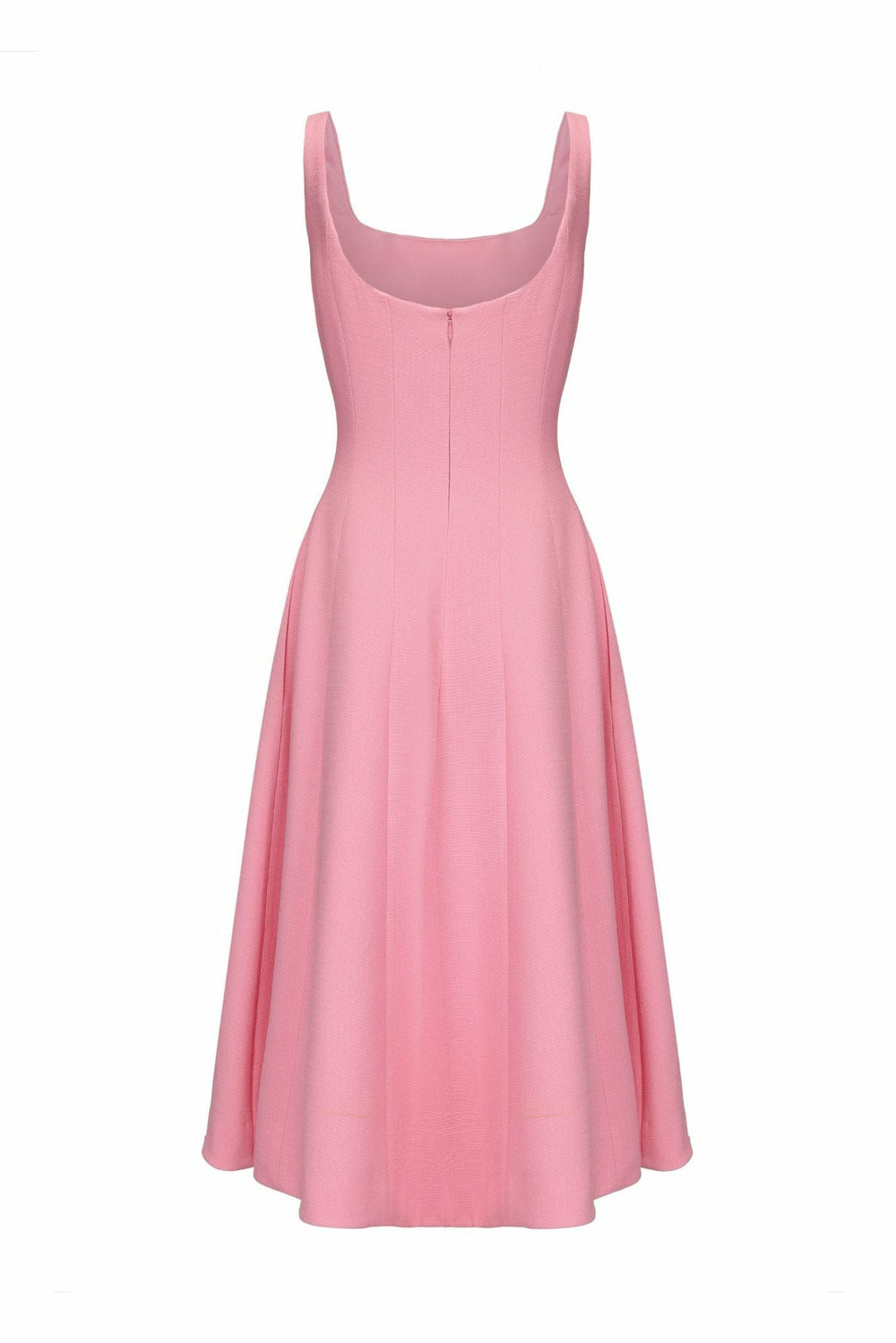 Josephine Dress: Pink Midi Dress for Garden Parties | Nana Jacqueline