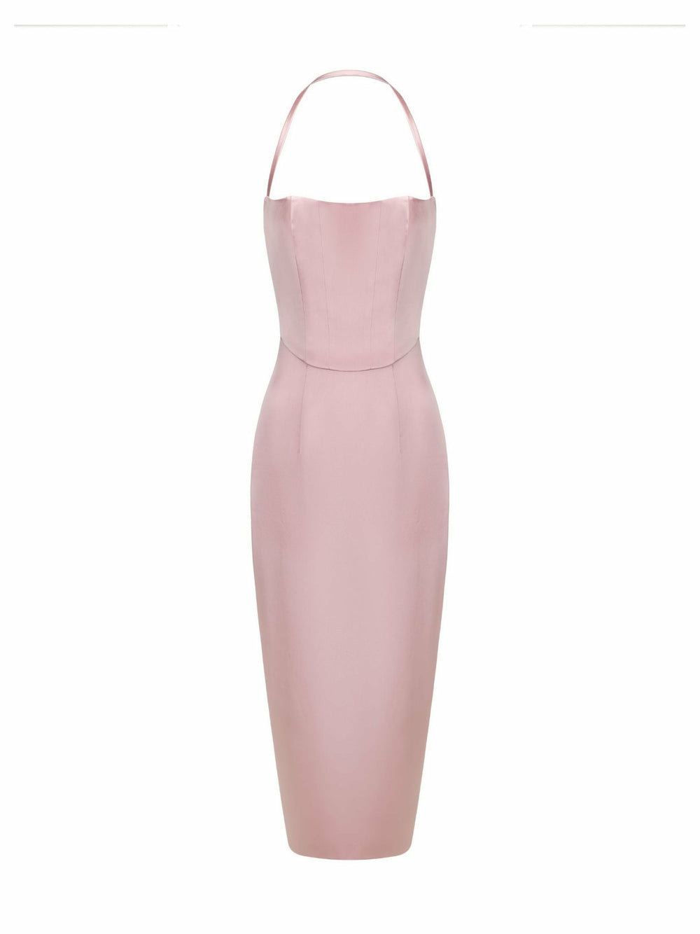 Serena Dress: Pink Midi Dress for Garden Wedding Guest | Nana Jacqueline