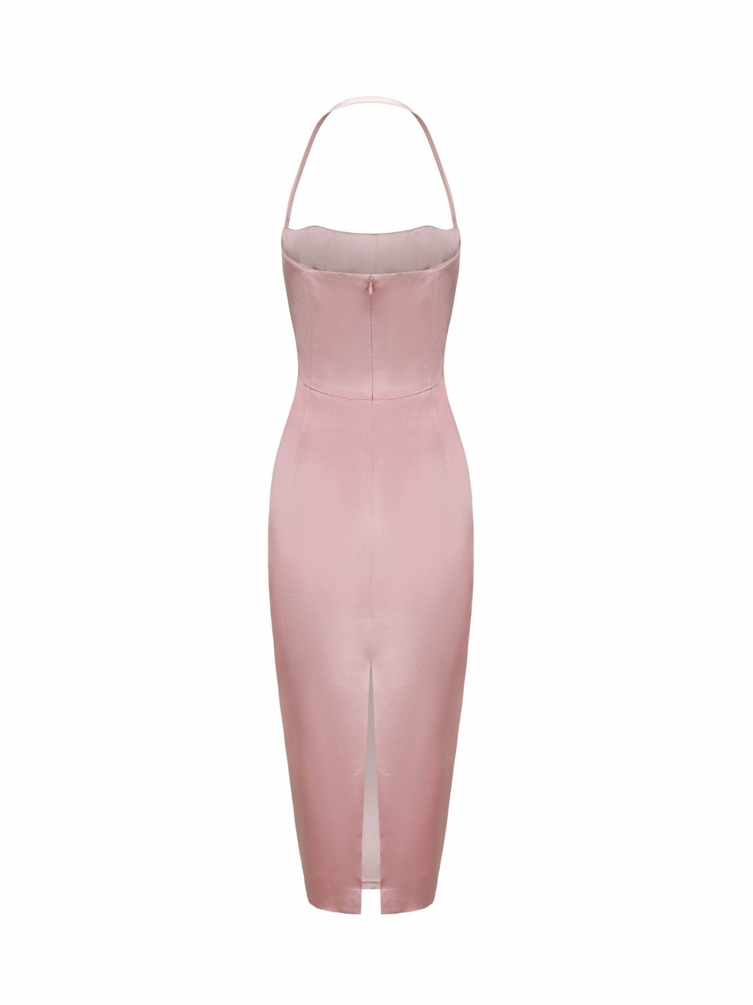 Serena Dress: Pink Midi Dress for Garden Wedding Guest | Nana Jacqueline