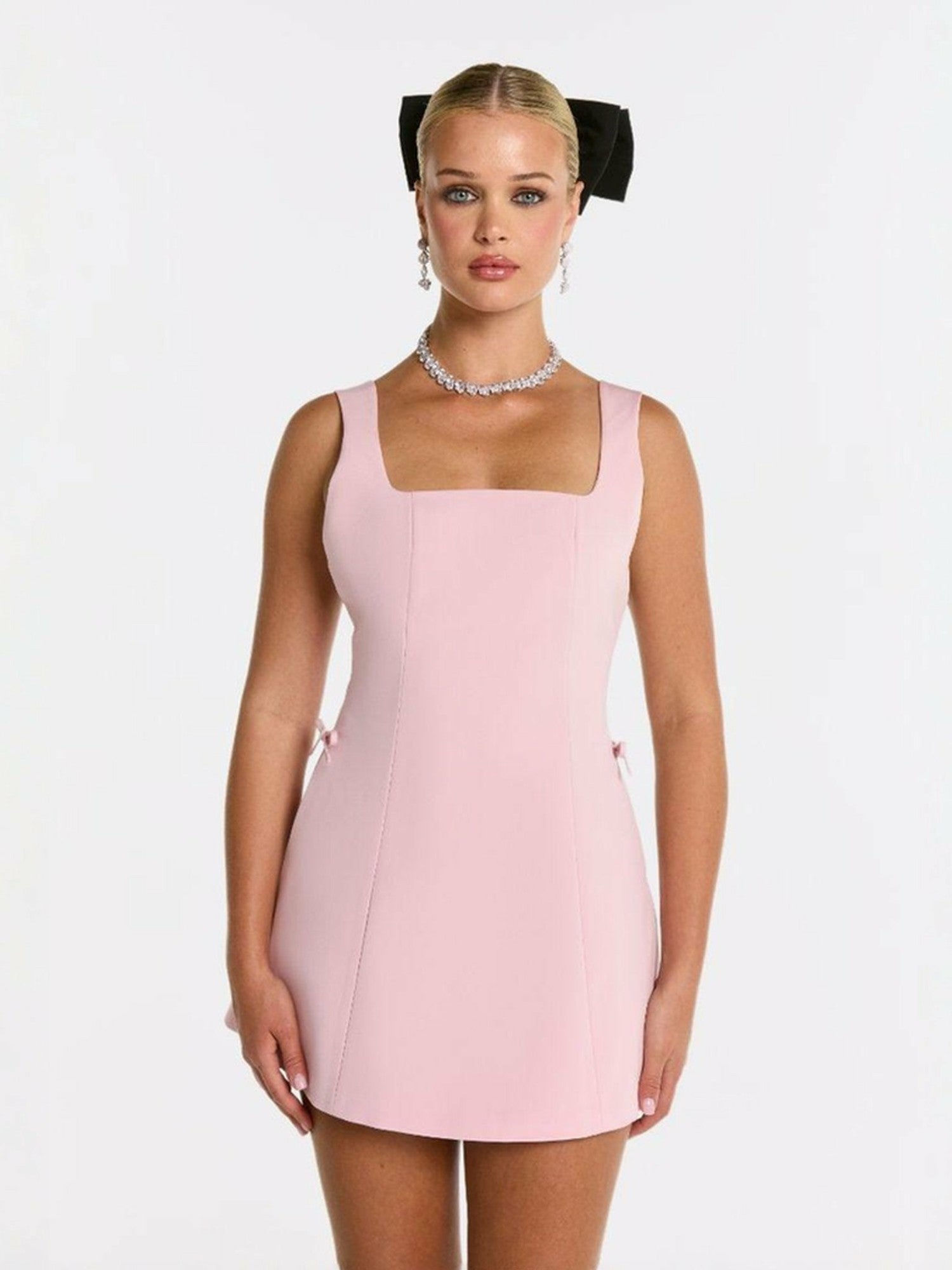 Piper Dress: Pink Mini Dress for Birthday Celebration | Nana Jacqueline