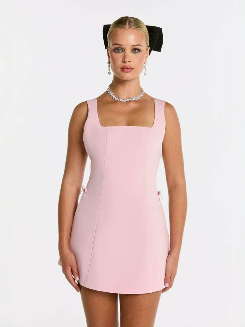 Piper Dress: Pink Mini Dress for Birthday Celebration | Nana Jacqueline