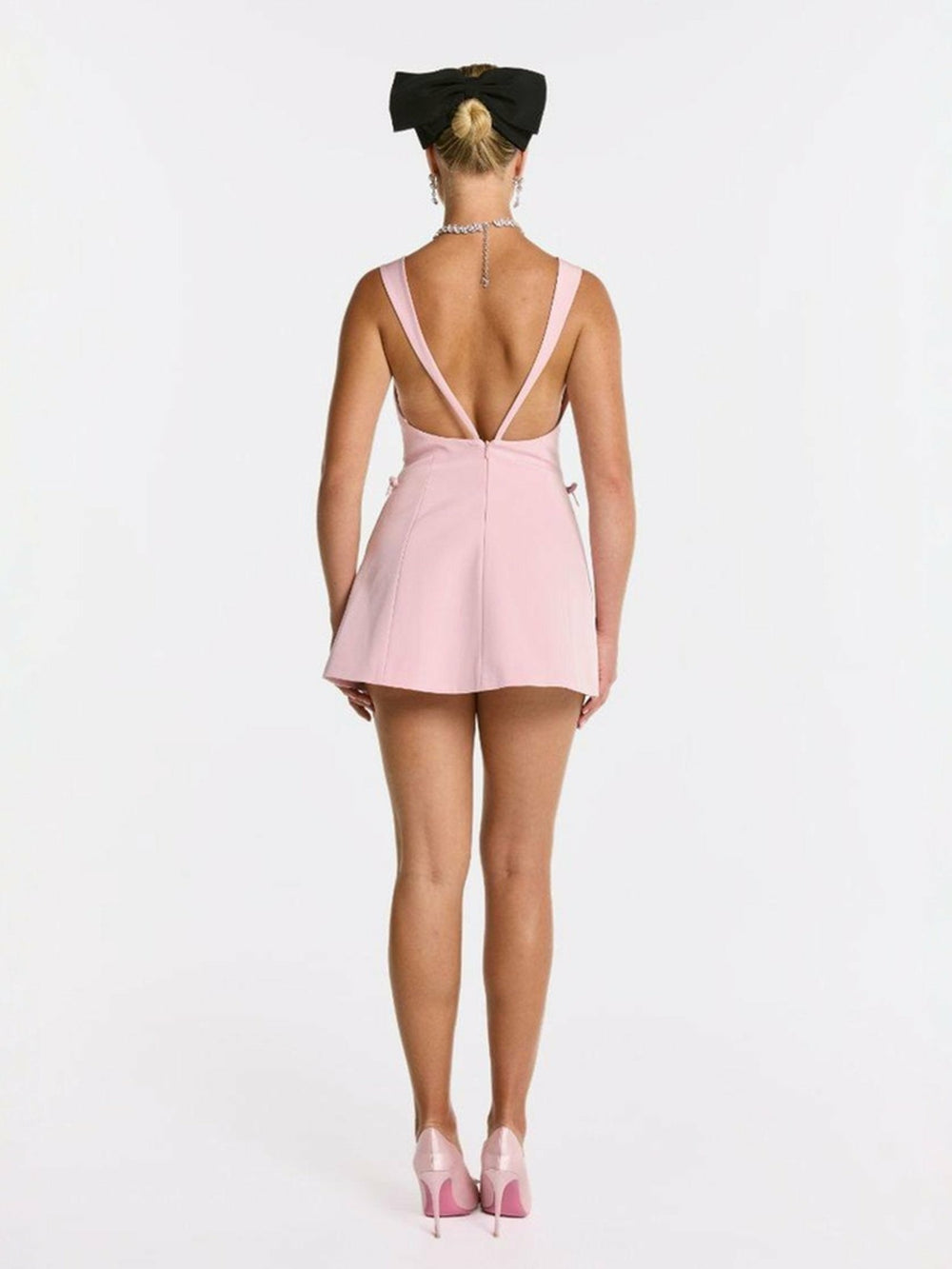 Piper Dress: Pink Mini Dress for Birthday Celebration | Nana Jacqueline